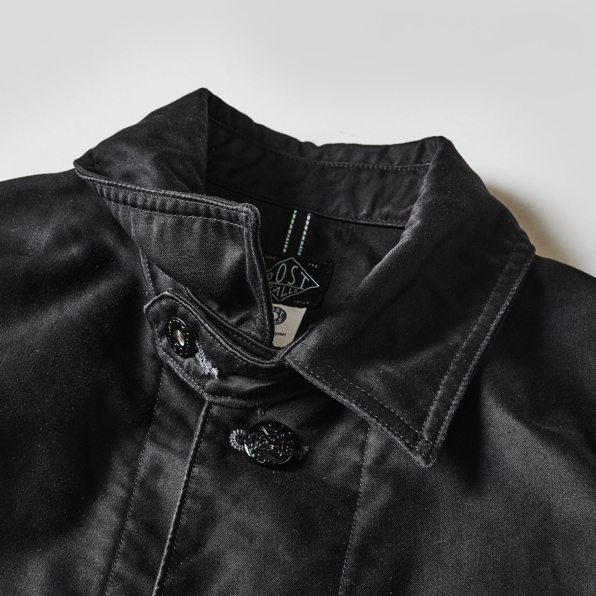 #1101-MB No.1 Jacket : vintage moleskin black