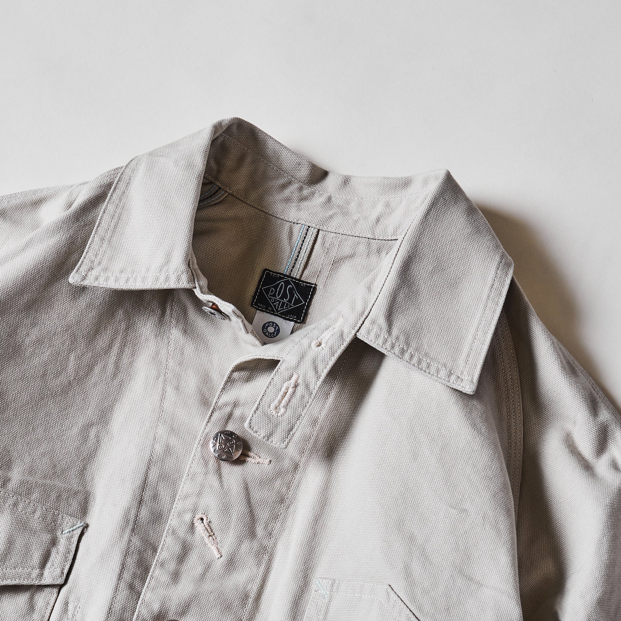 #1102-COS Engineer's Jacket : cotton canvas stone