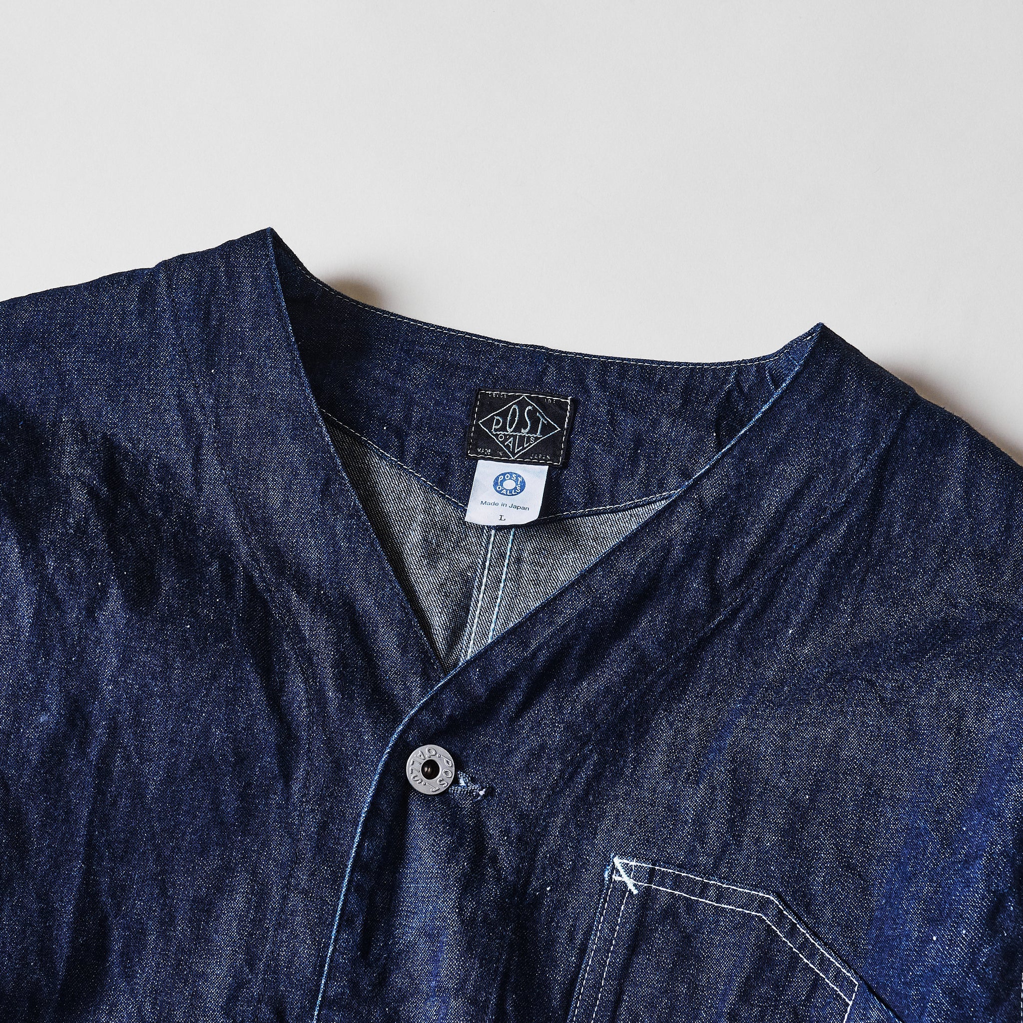 #1104-10DI Stoker's Jacket : 10oz. indigo denim