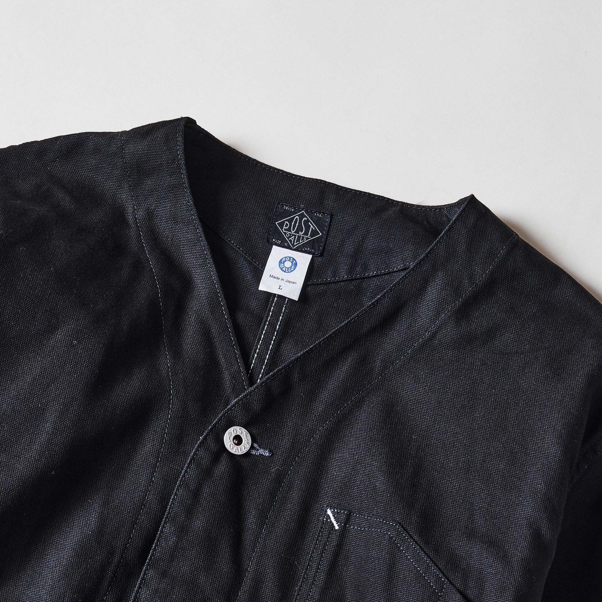 #1104-COB Stoker's Jacket : cotton canvas black