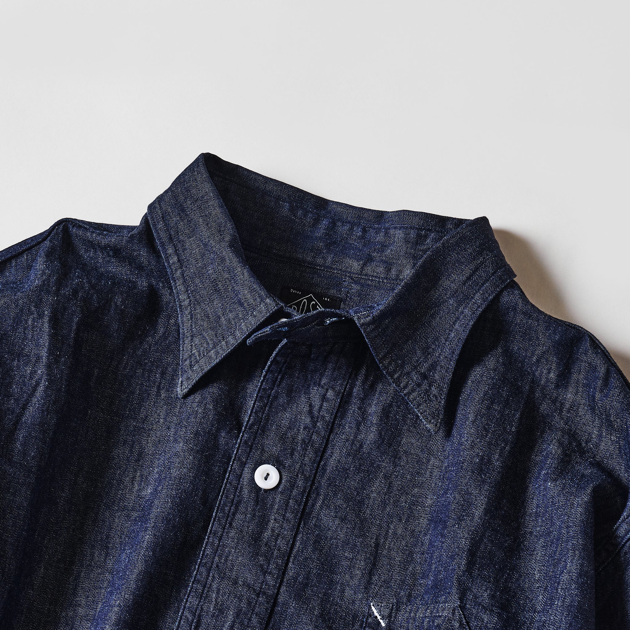 #1201-LDI No.1 Shirt : light denim indigo (23FW)