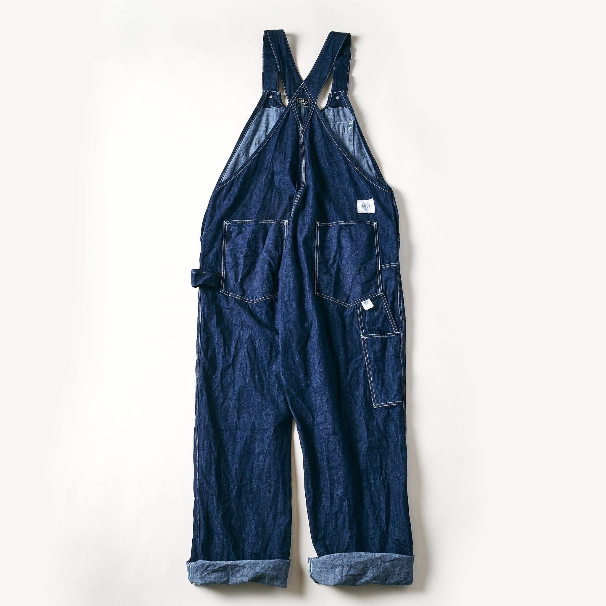 #1402-10DI No.2 Overalls : 10oz. indigo denim