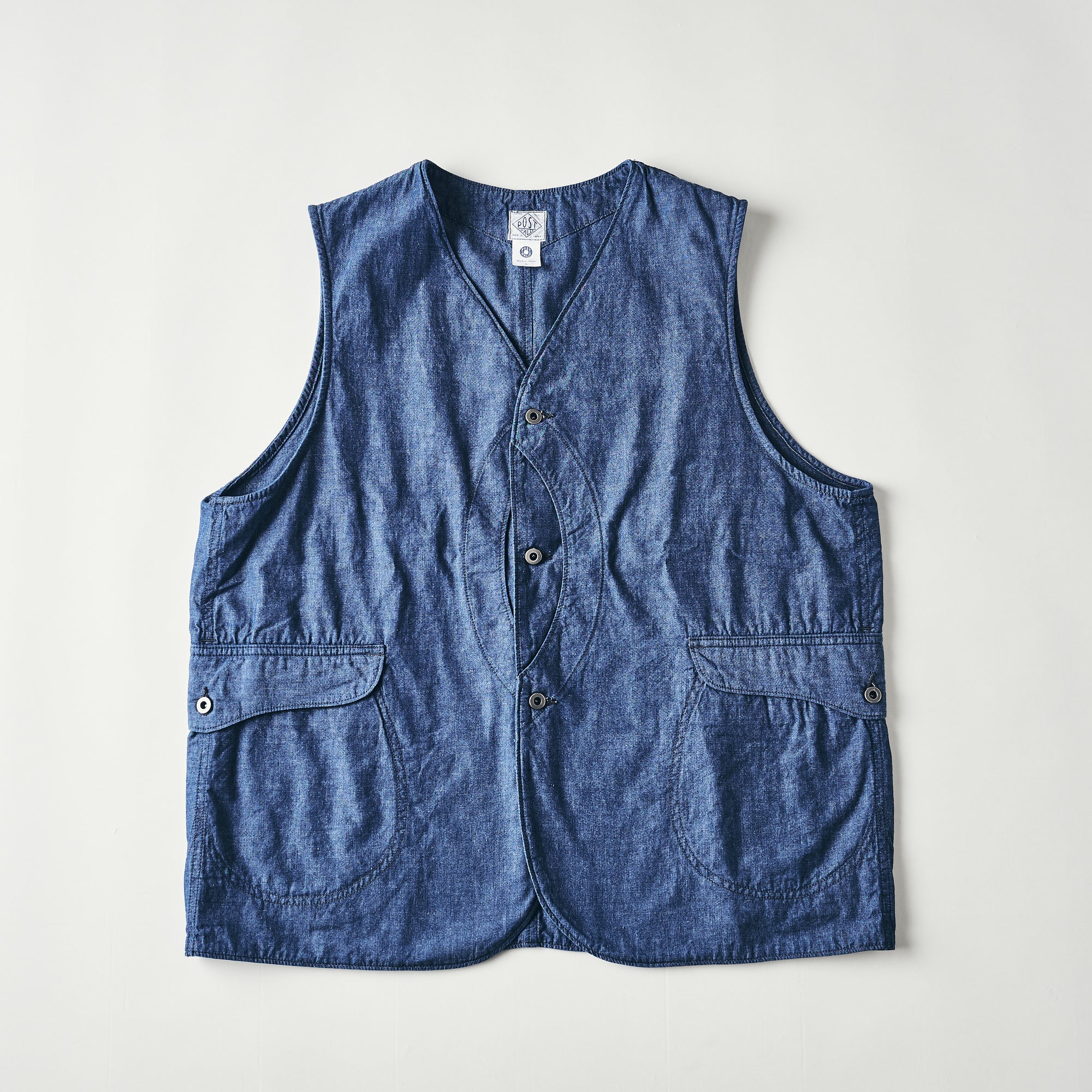 #1512-VSC Royal Traveler : vintage sheeting chambray
