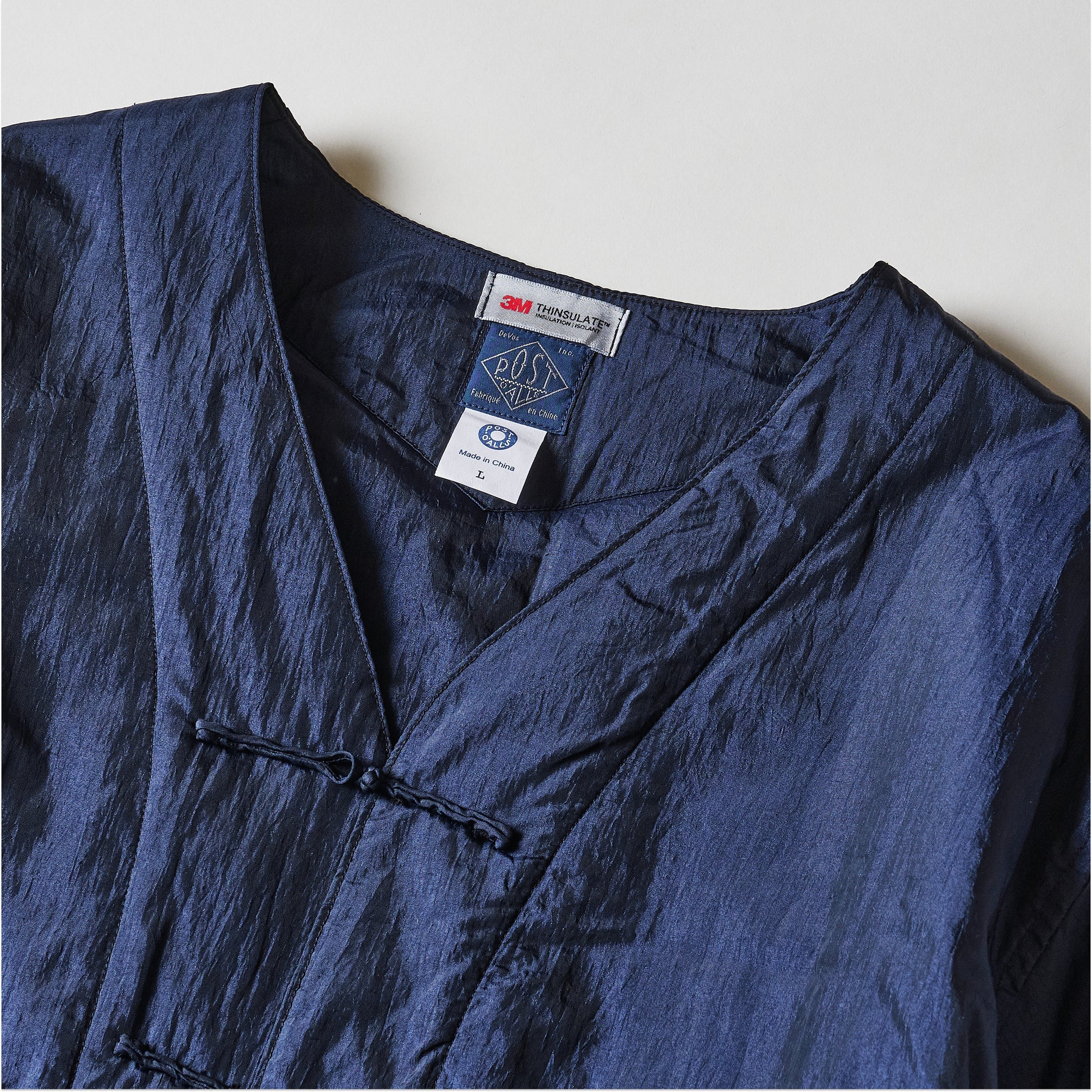 #3109B-CTN POST Chinois DV : crinkle taffeta w/Thinsulate navy