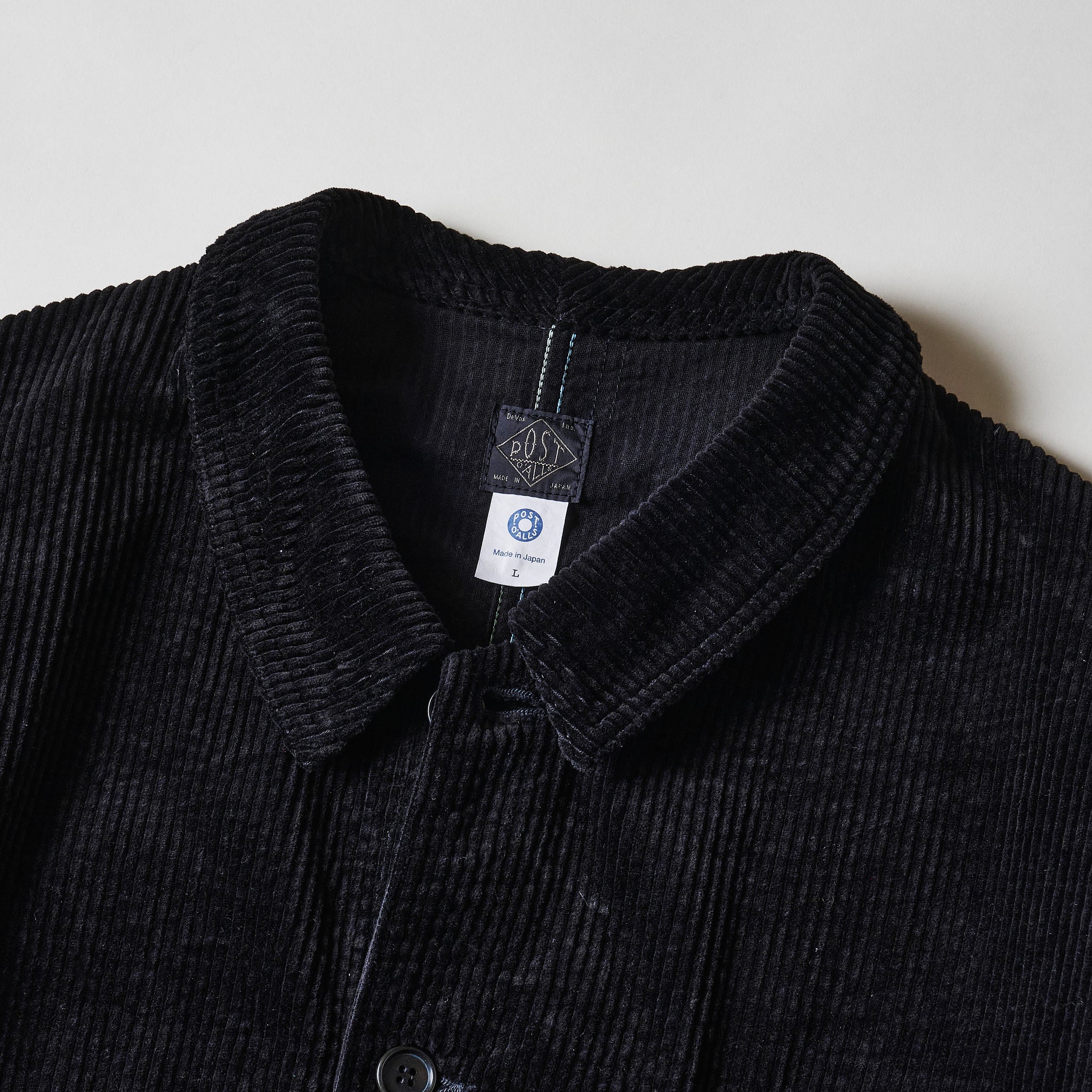 #3119-WCB POS-Travail : widewale cords black