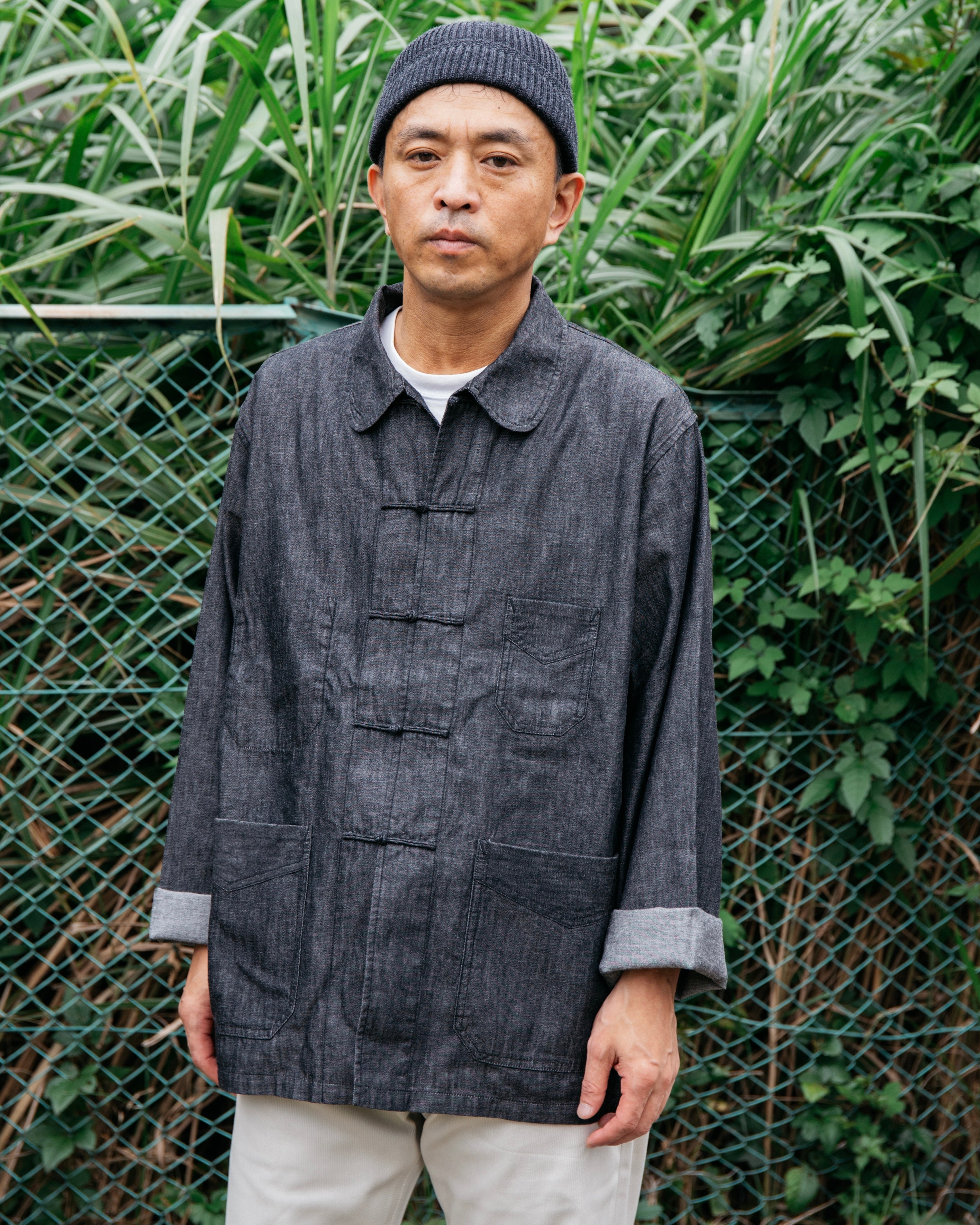 #3107-LDB POST Chinois : light denim black