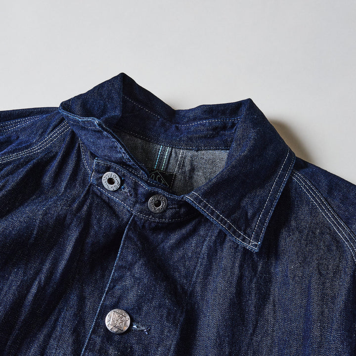 #1102-10DI Engineer's Jacket : 10oz. indigo denim – POST OʼALLS