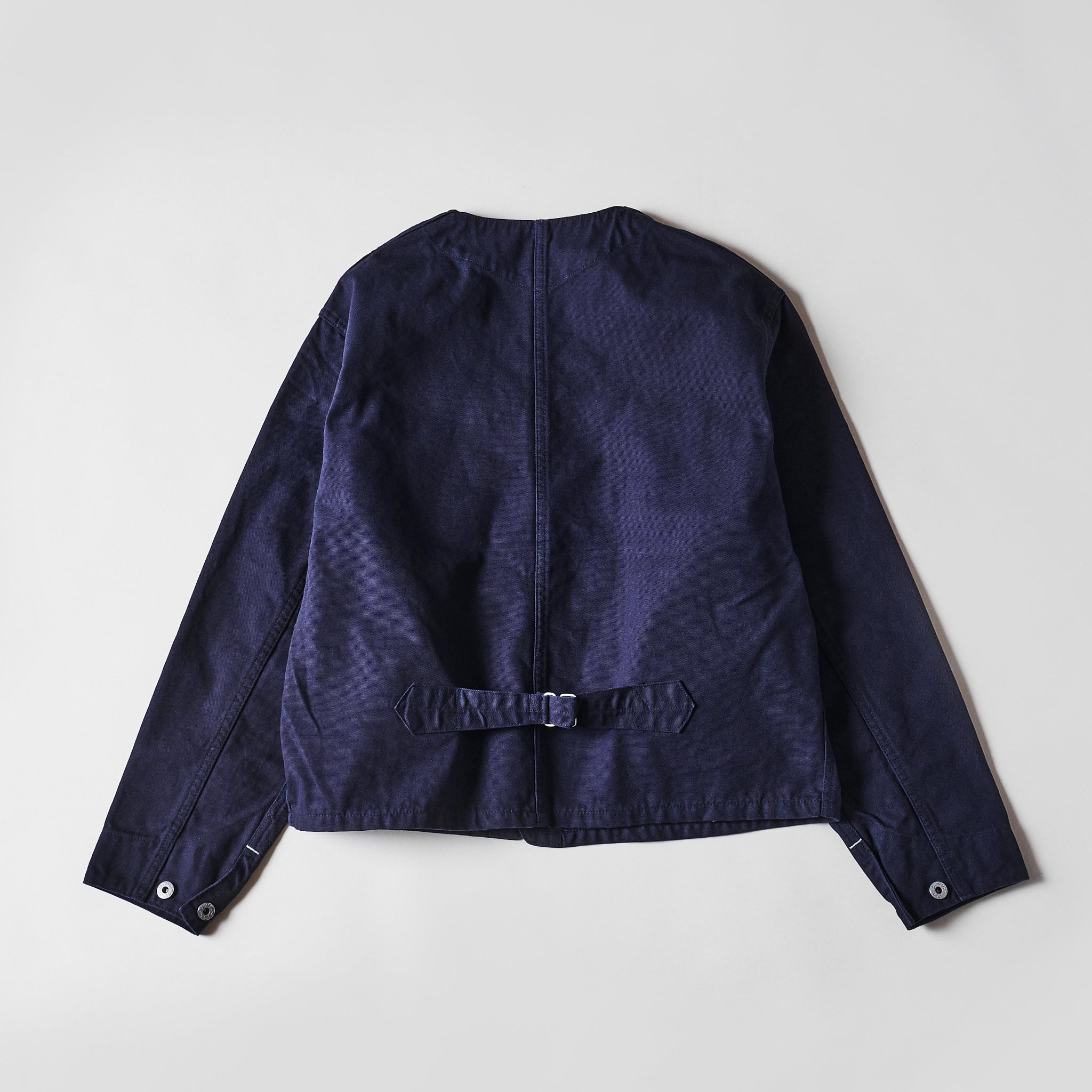 #1104-COD Stoker's Jacket : cotton canvas dark navy