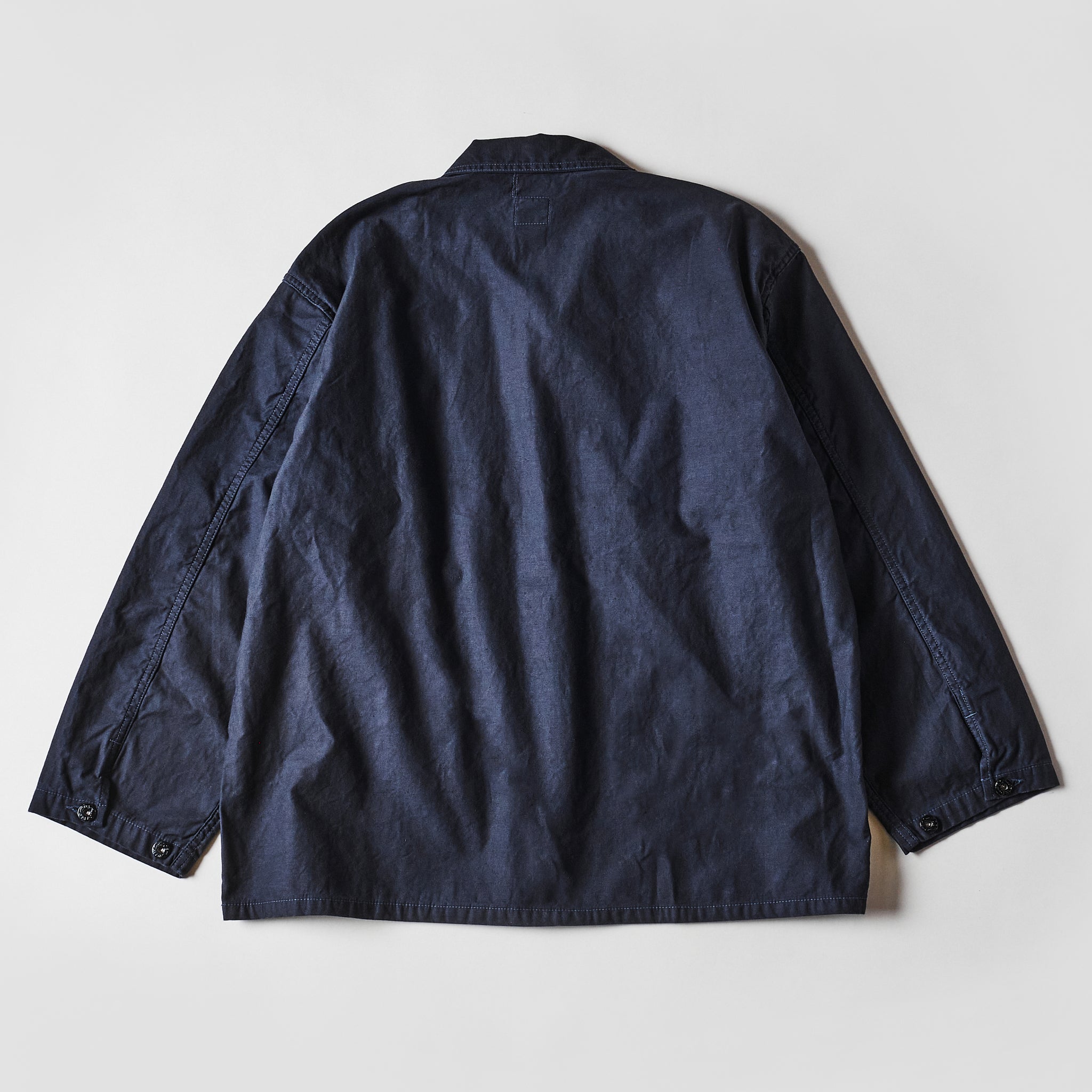 #1204-VMC Army Shirt : vintage sateen charcoal (23FW)