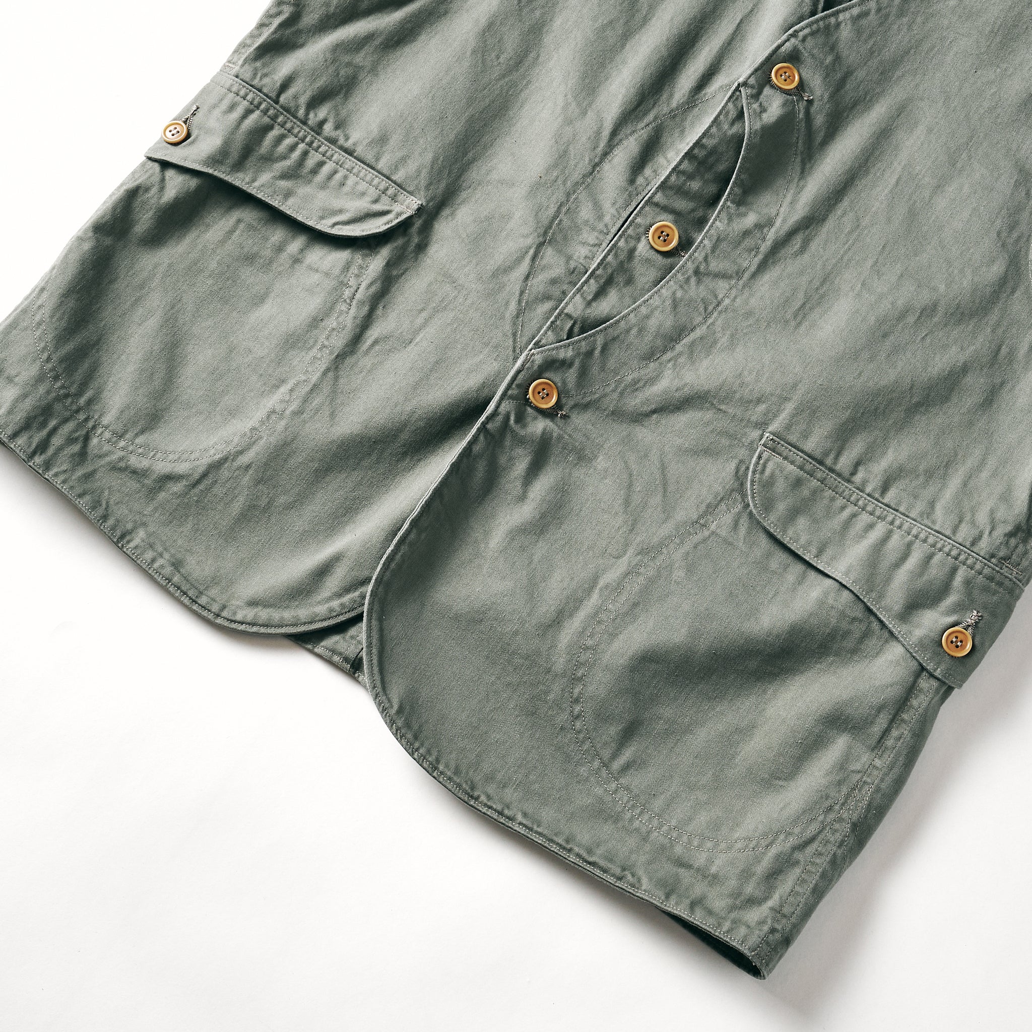 #1512-VMO Royal Traveler : vintage sateen olive