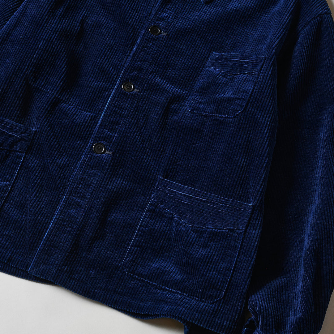 3119-WCI POS-Travail : widewale cords indigo – POST OʼALLS