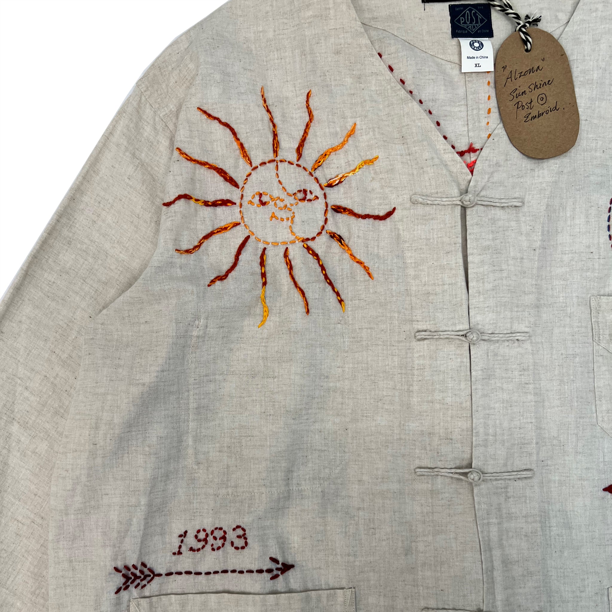 OTAKARA NYC X Post O’Alls #06 : "Alzona "Sun Shine Post ⦿ Embroid