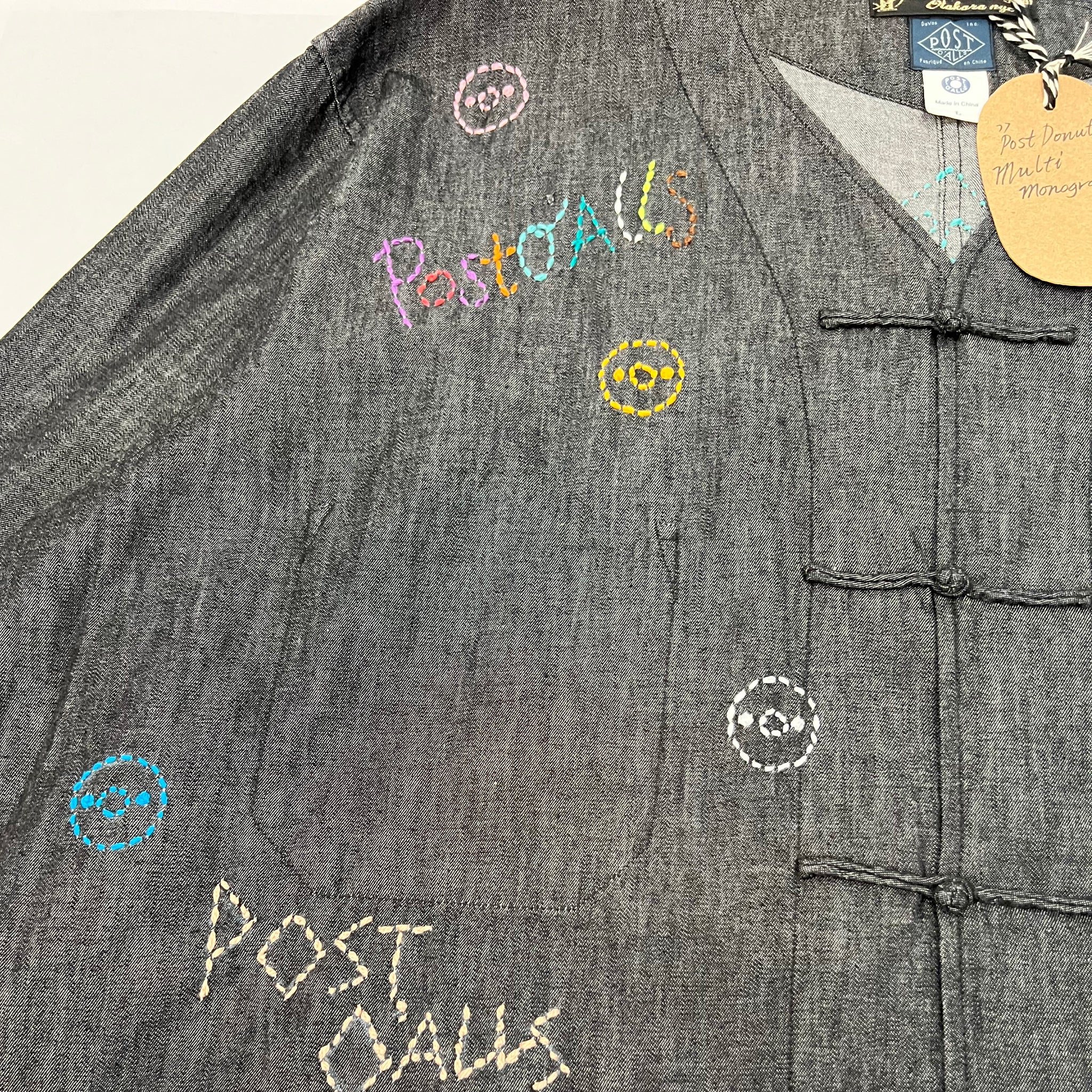 OTAKARA NYC X Post O’Alls #10 : "Post Donuts" multi monogram