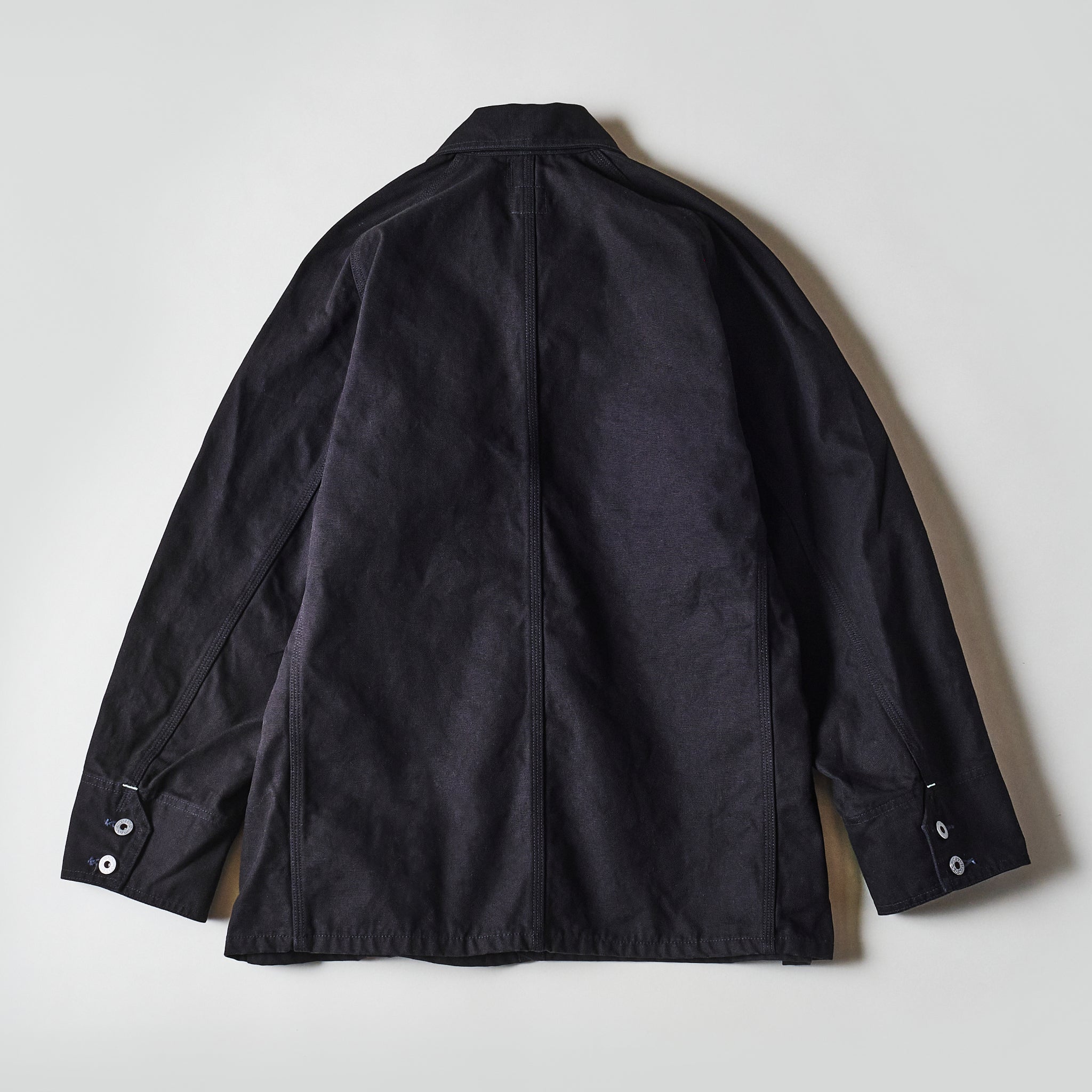 #1102-COB Engineer's Jacket : cotton canvas black