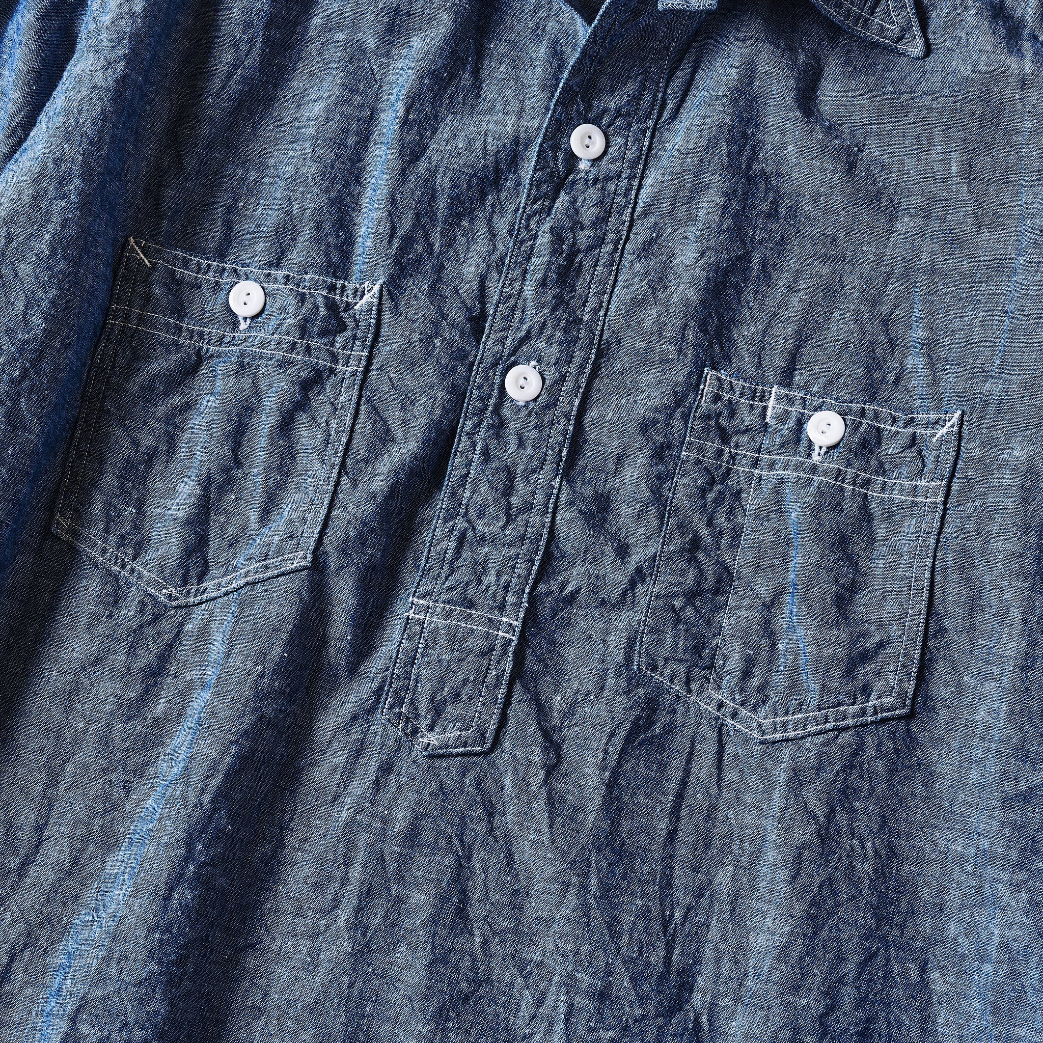 #1202-CC No.2 Shirt: classic chambray
