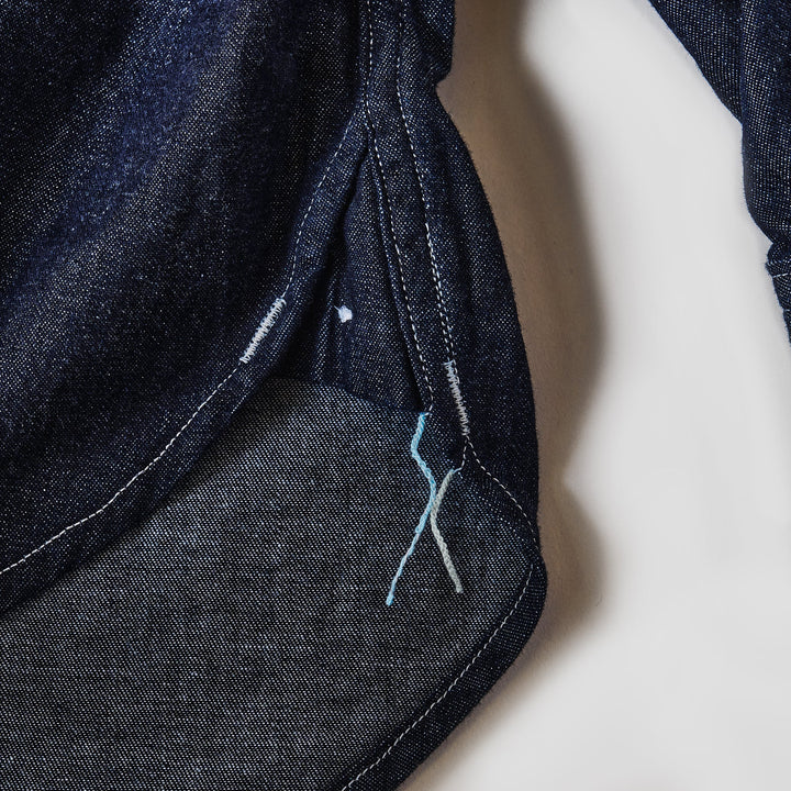 1202-LDI No.2 Shirt: light denim indigo – POST OʼALLS