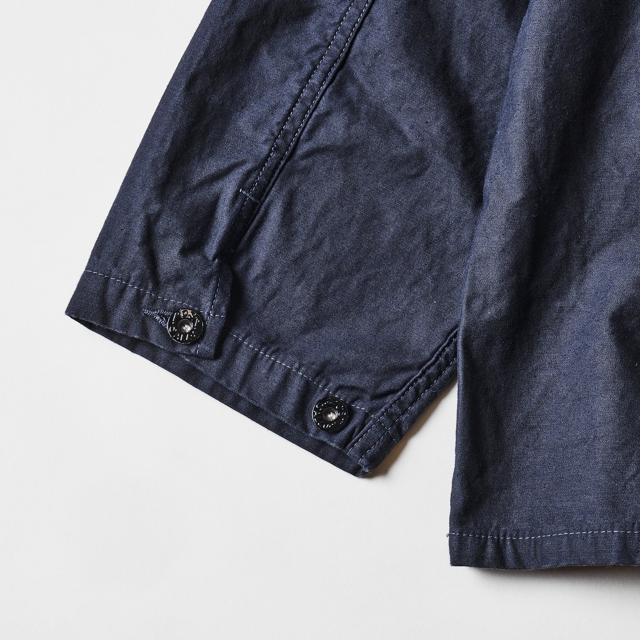 #1204-VMC Army Shirt : vintage sateen charcoal (23FW)