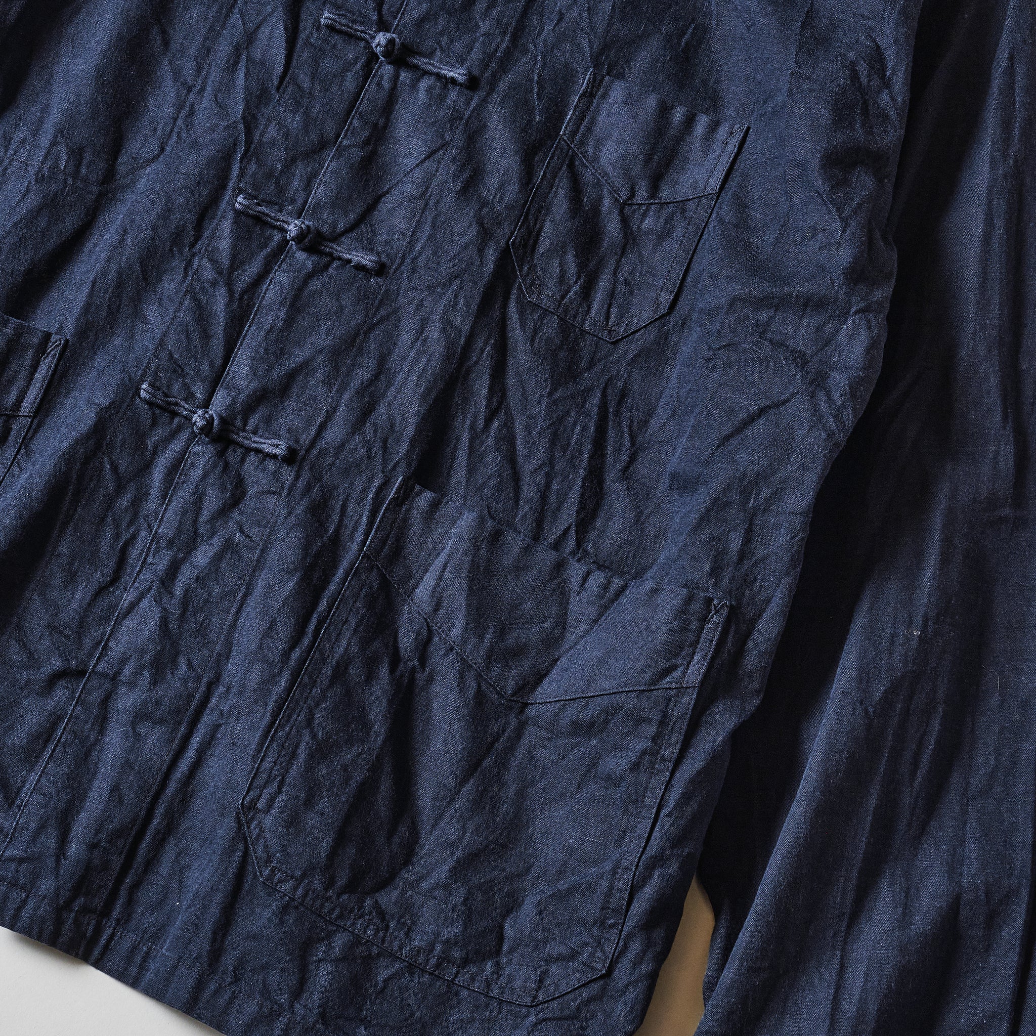 #3107B-VTC POST Chinois  : vintage twill charcoal