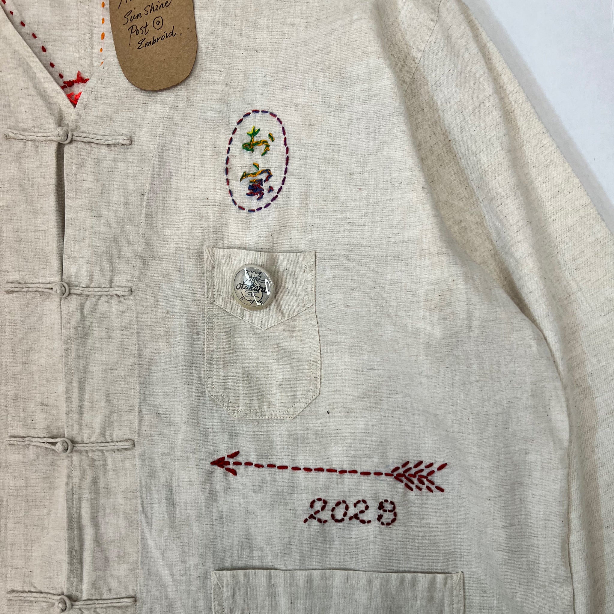 OTAKARA NYC X Post O’Alls #06 : "Alzona "Sun Shine Post ⦿ Embroid