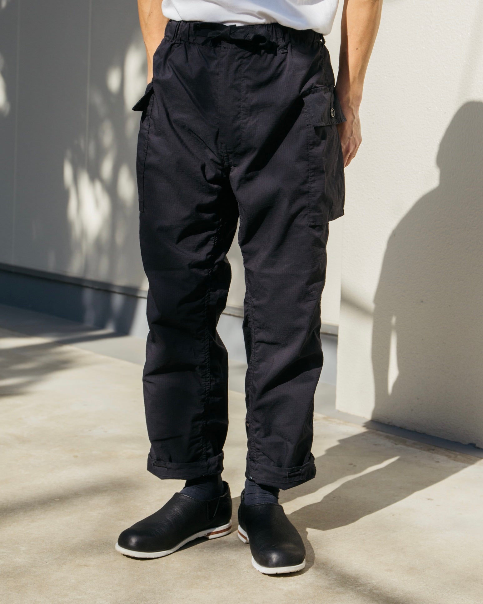 #3308 RS E-Z WALKABOUT Pants : poly feather ripstop black