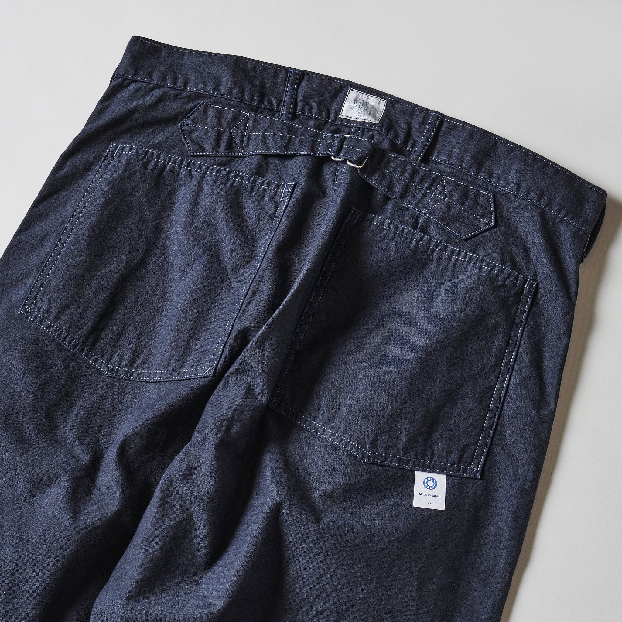 #1301-VMC Army Pants : vintage sateen charcoal