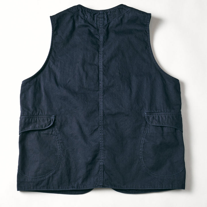 ポストオーバーオールズ POST OVERALLS ROYAL TRAVELER VEST USA製 アメリカ製 ロイヤルトラベラーベスト サイズM  SUPREME TWILL ネイビー(ポストオーバーオールズ)｜売買されたオークション情報、yahooの商 ポストオーバーオールズ