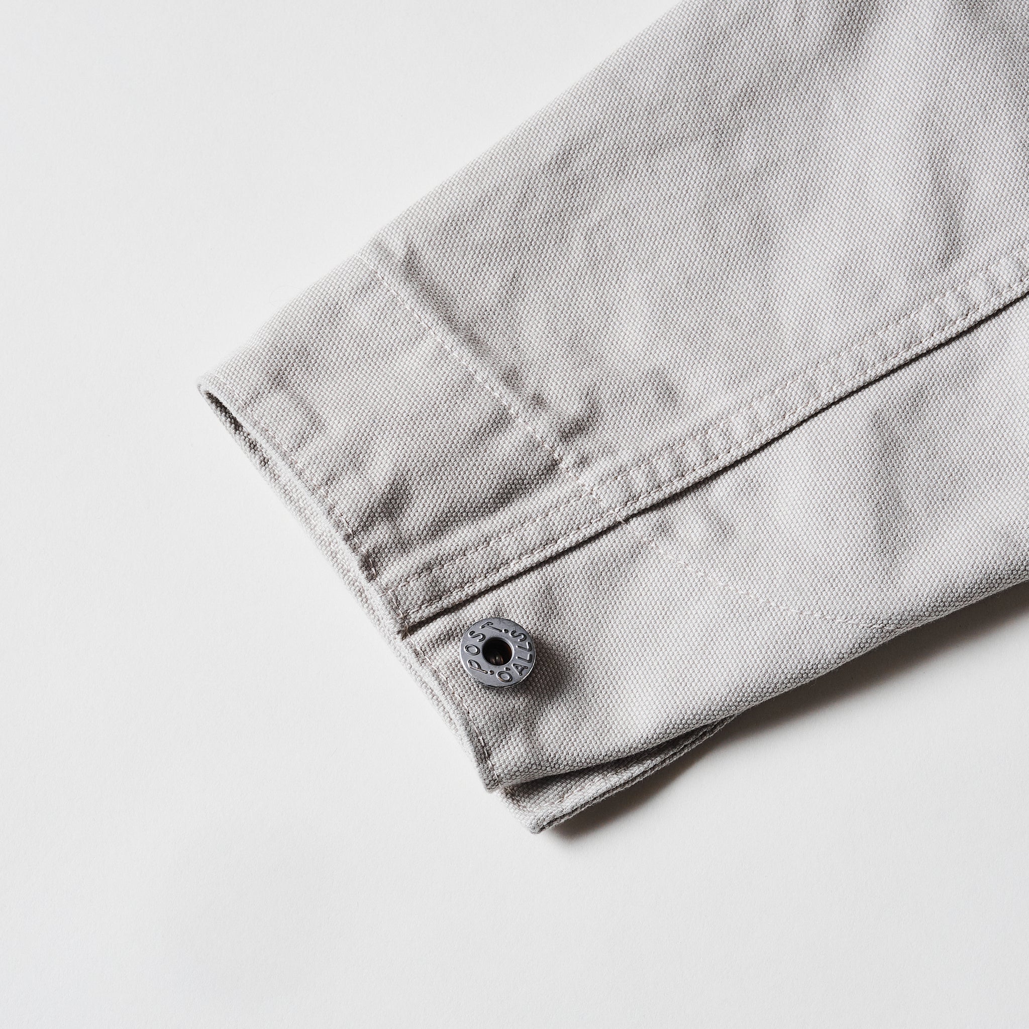 #1104-COS Stoker's Jacket : cotton canvas stone
