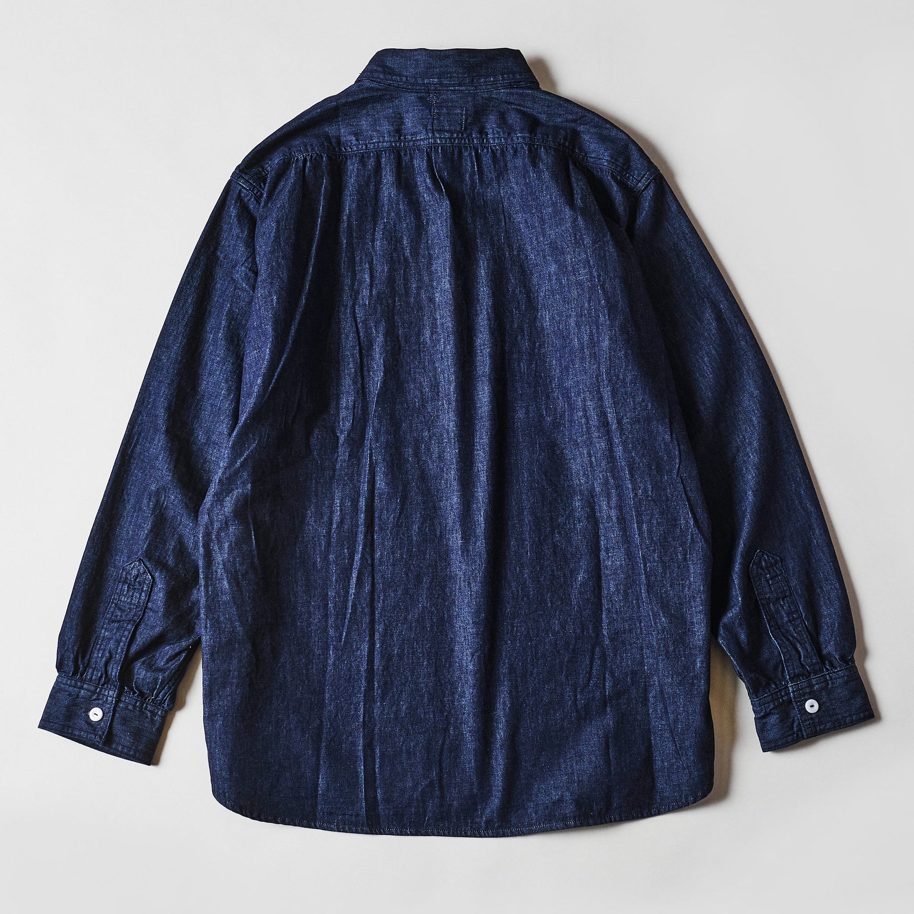 #1201-LDI No.1 Shirt : light denim indigo – POST O'ALLS