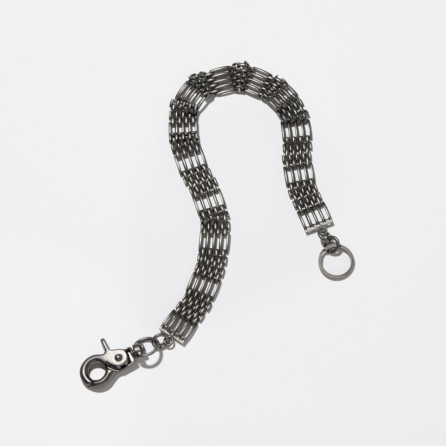 #3912-PK3 POST Key Chain #3 : brass flat black
