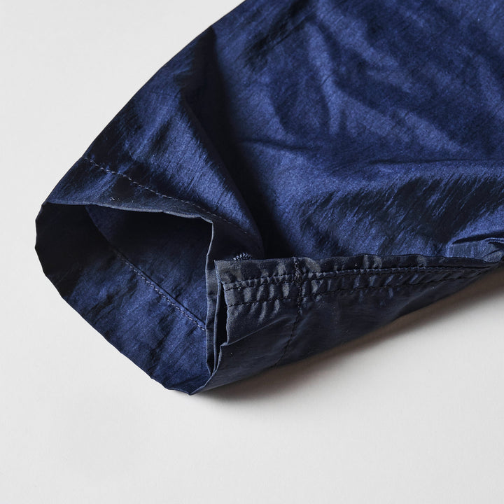 1105-CTN NAVY Parka : crinkle nylon taffeta navy – POST OʼALLS