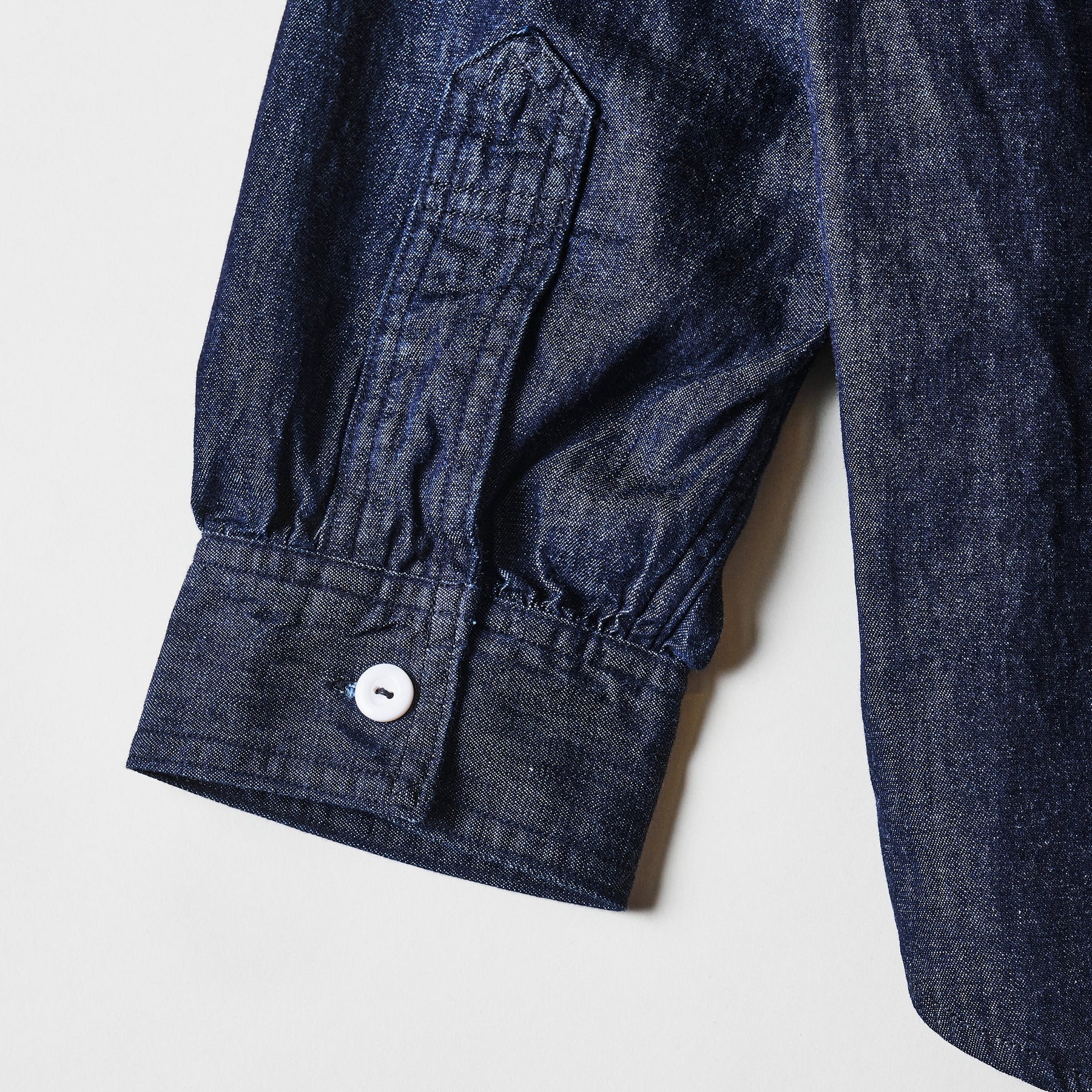 #1201-LDI No.1 Shirt : light denim indigo (23FW) – POST OʼALLS