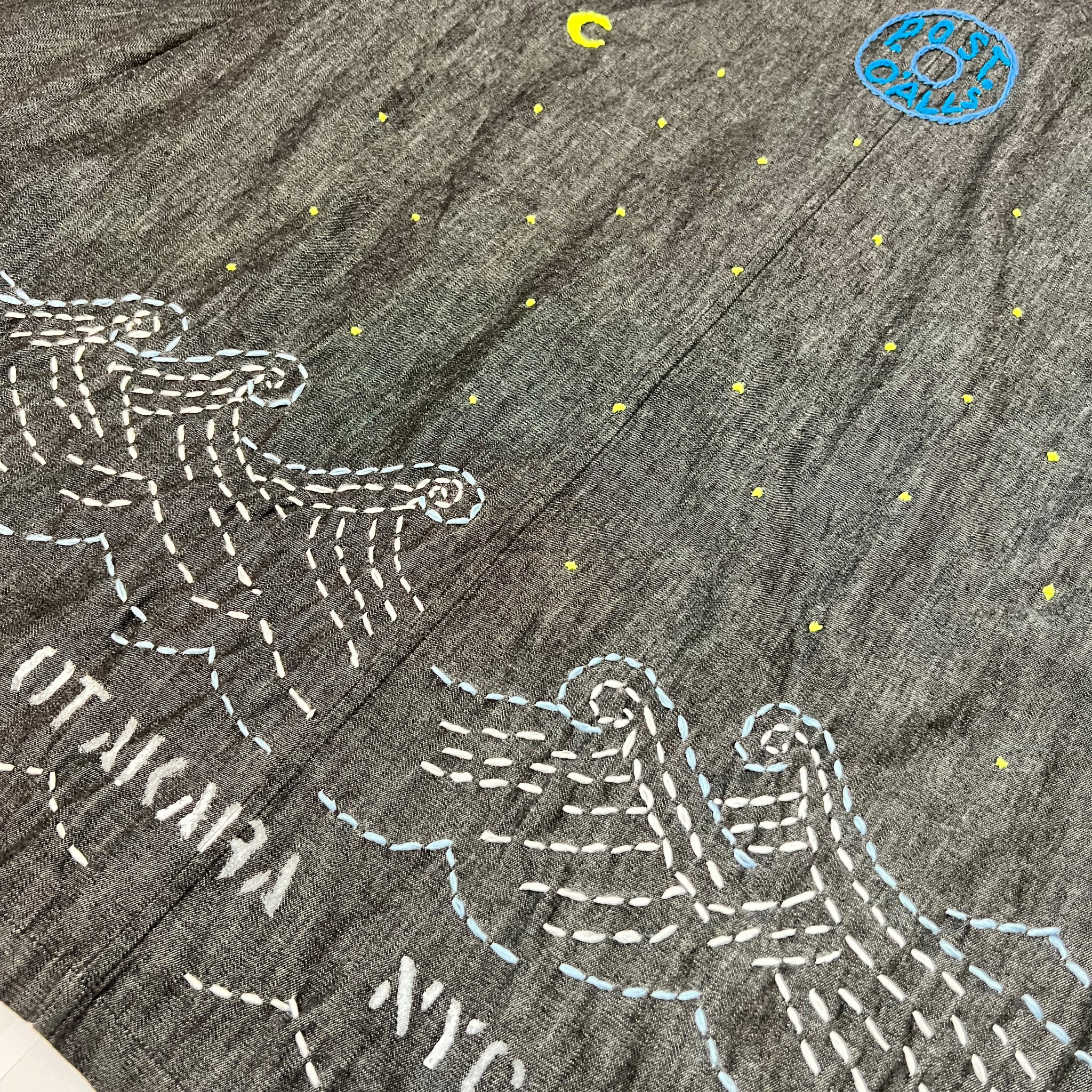 OTAKARA NYC X Post O’Alls #04 : "Plam Tree"Rainbow Wave Special