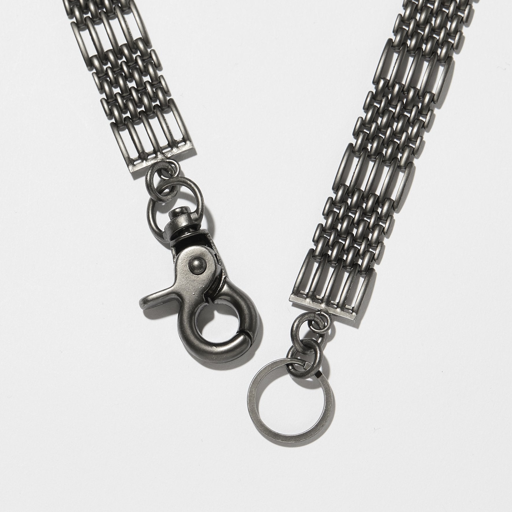 #3912-PK3 POST Key Chain #3 : brass flat black