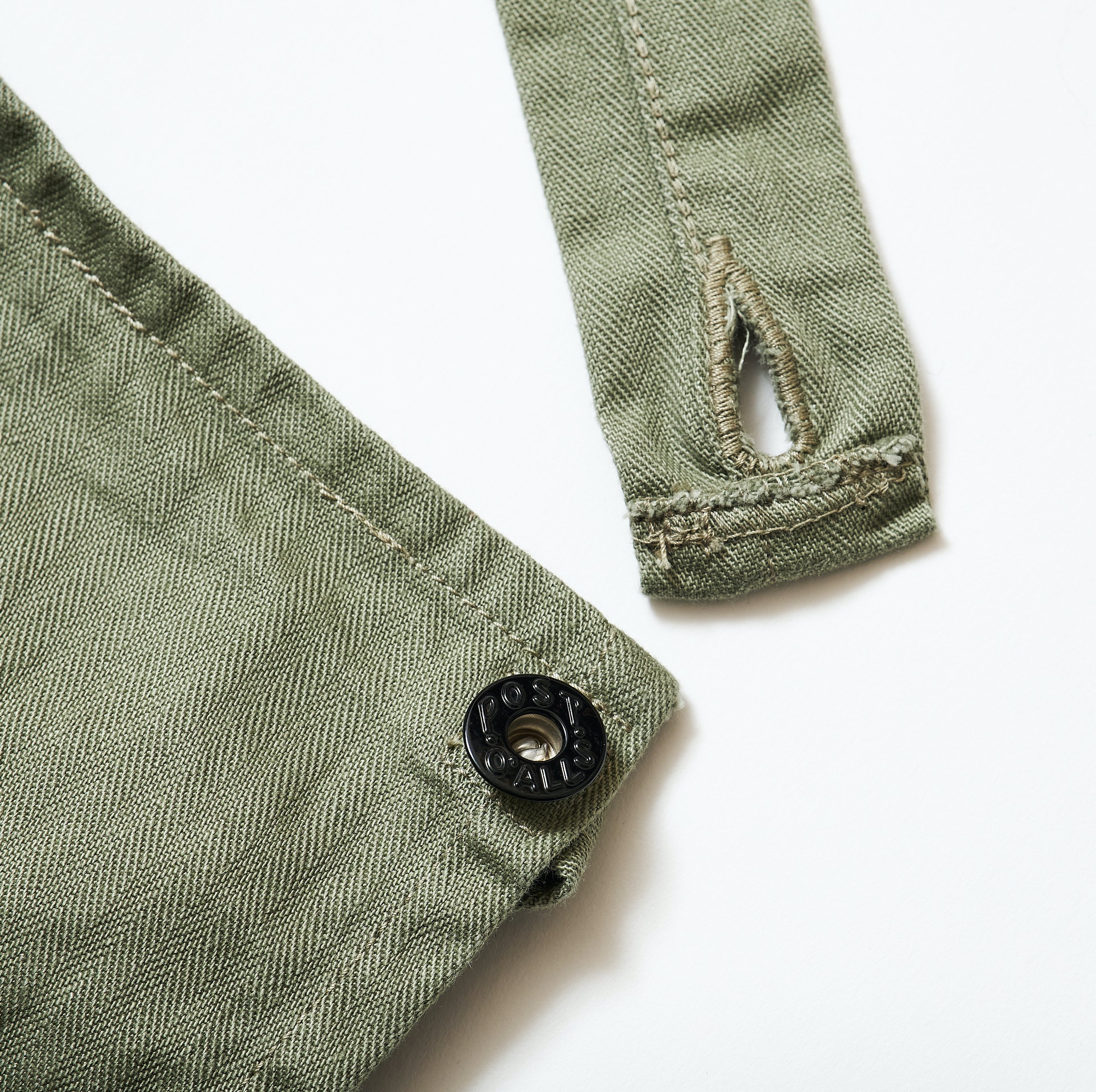 3802 POST Apron #2 HBTS : cotton HBT khaki combo 