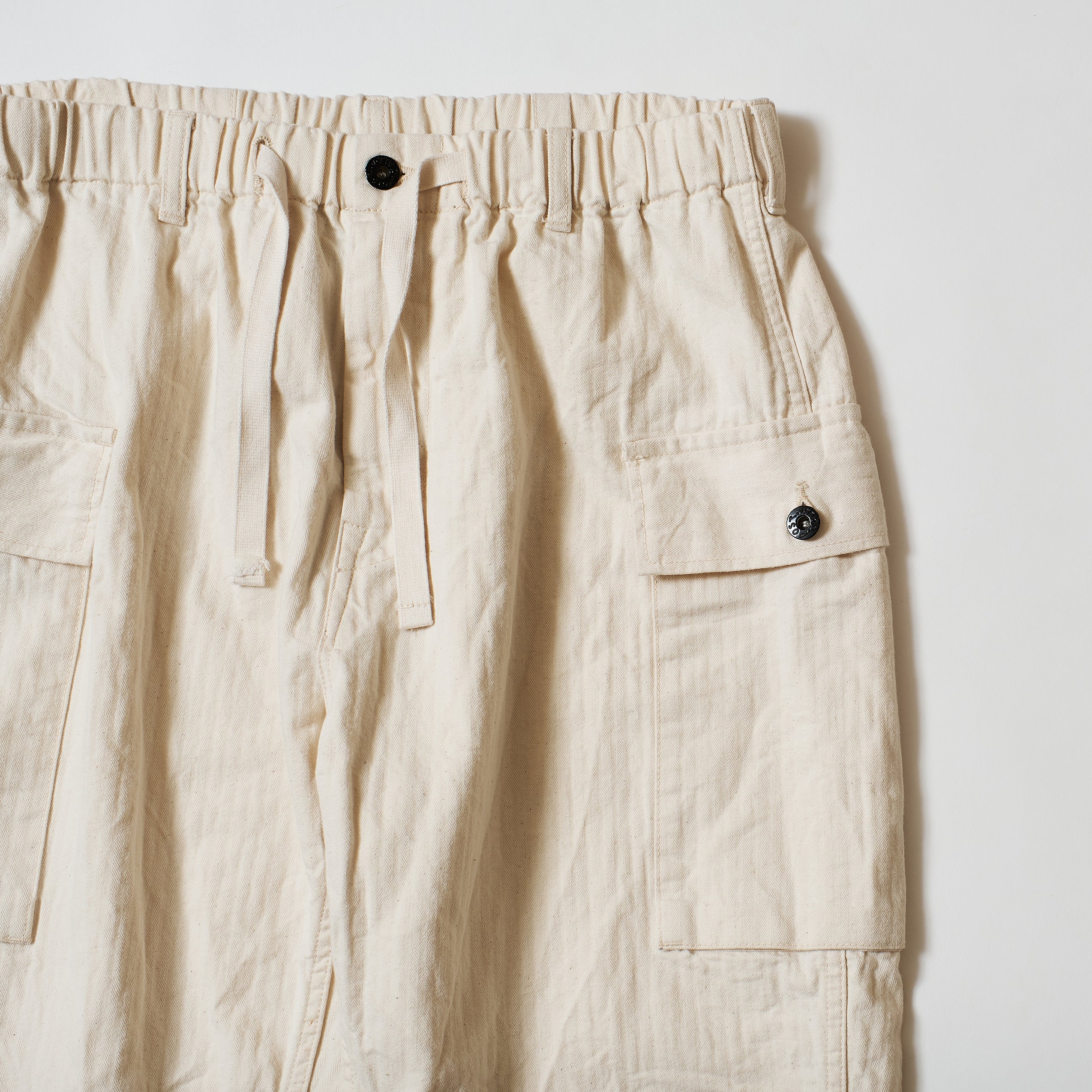 #3308-HBTN EZ WALKABOUT Pants: cotton HBT natural 