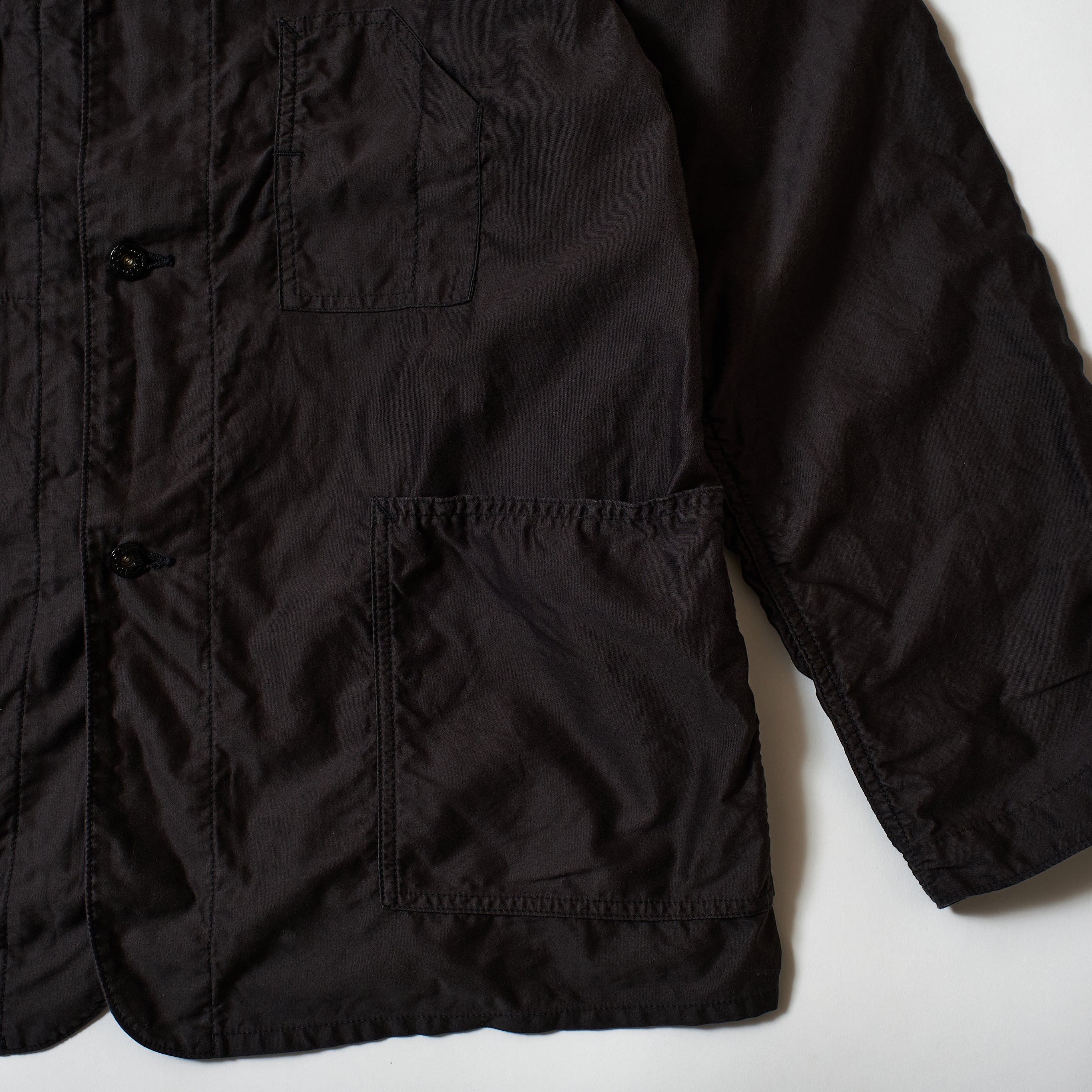 1106 3 Pocket Jacket CS : cotton sateen faded black 