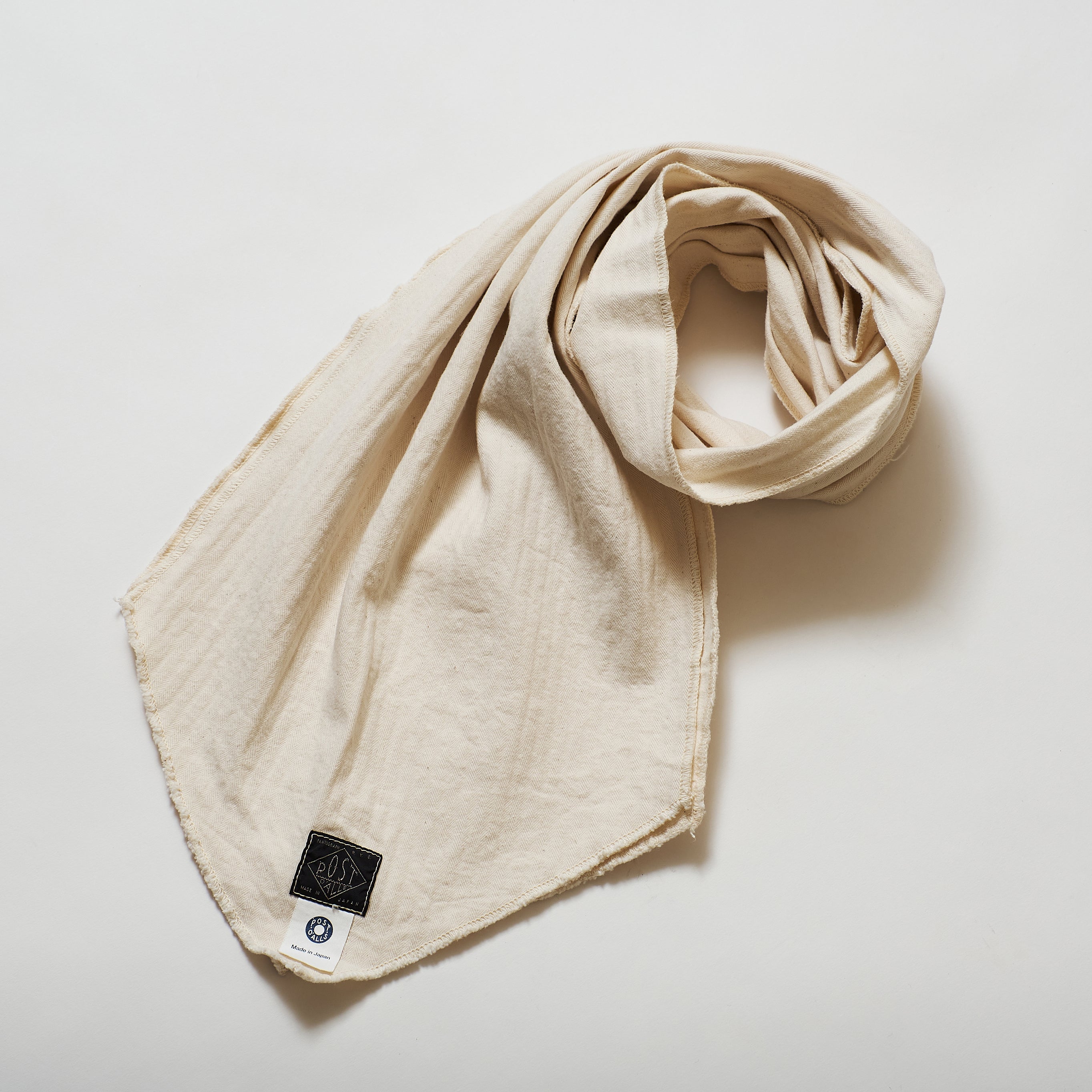#3906-HBTN EZ Scarf : cotton HBT natural 