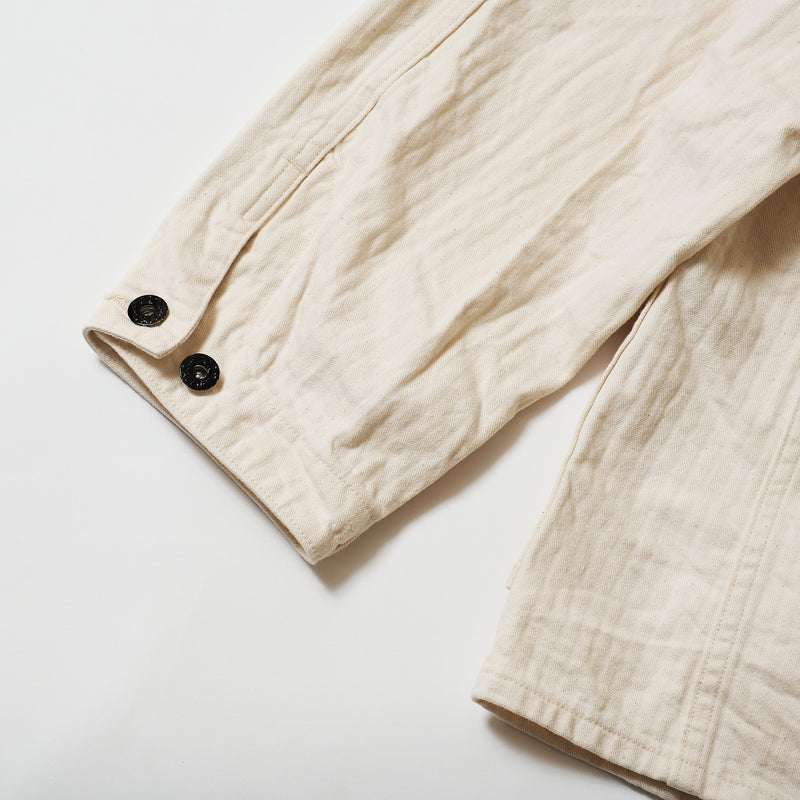 1106 3 Pocket Jacket HBTN : cotton HBT natural