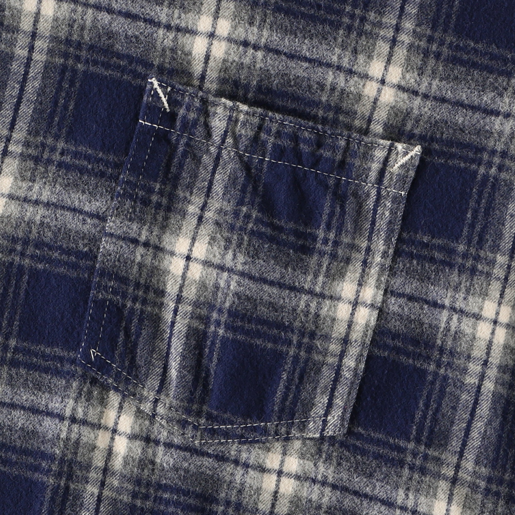 #3205 E-Z Cruz R2PF3 : plaid flannel navy x natural