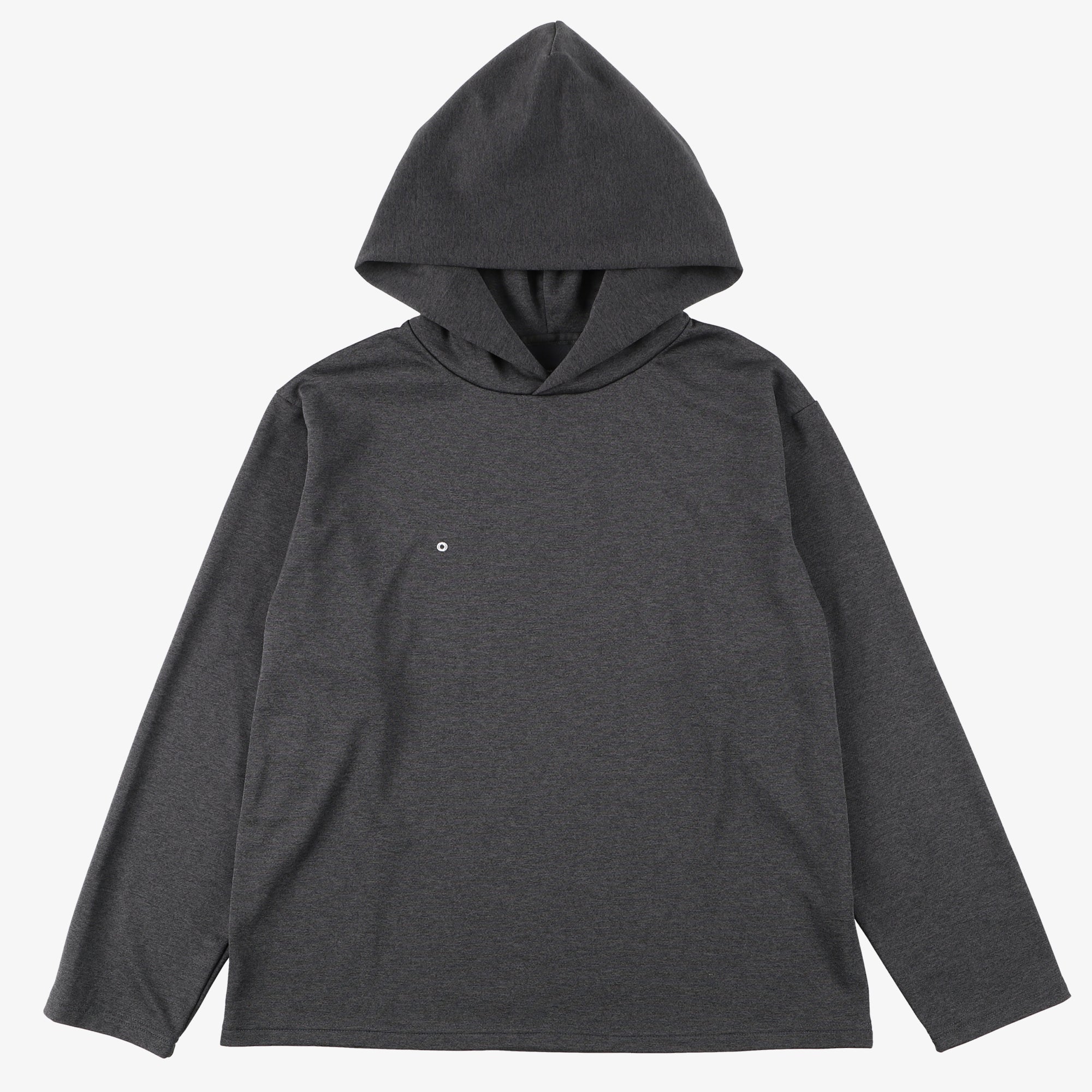 #3607 E-Z Hoodie LLC PJ1 / poly jersey charcoal heather