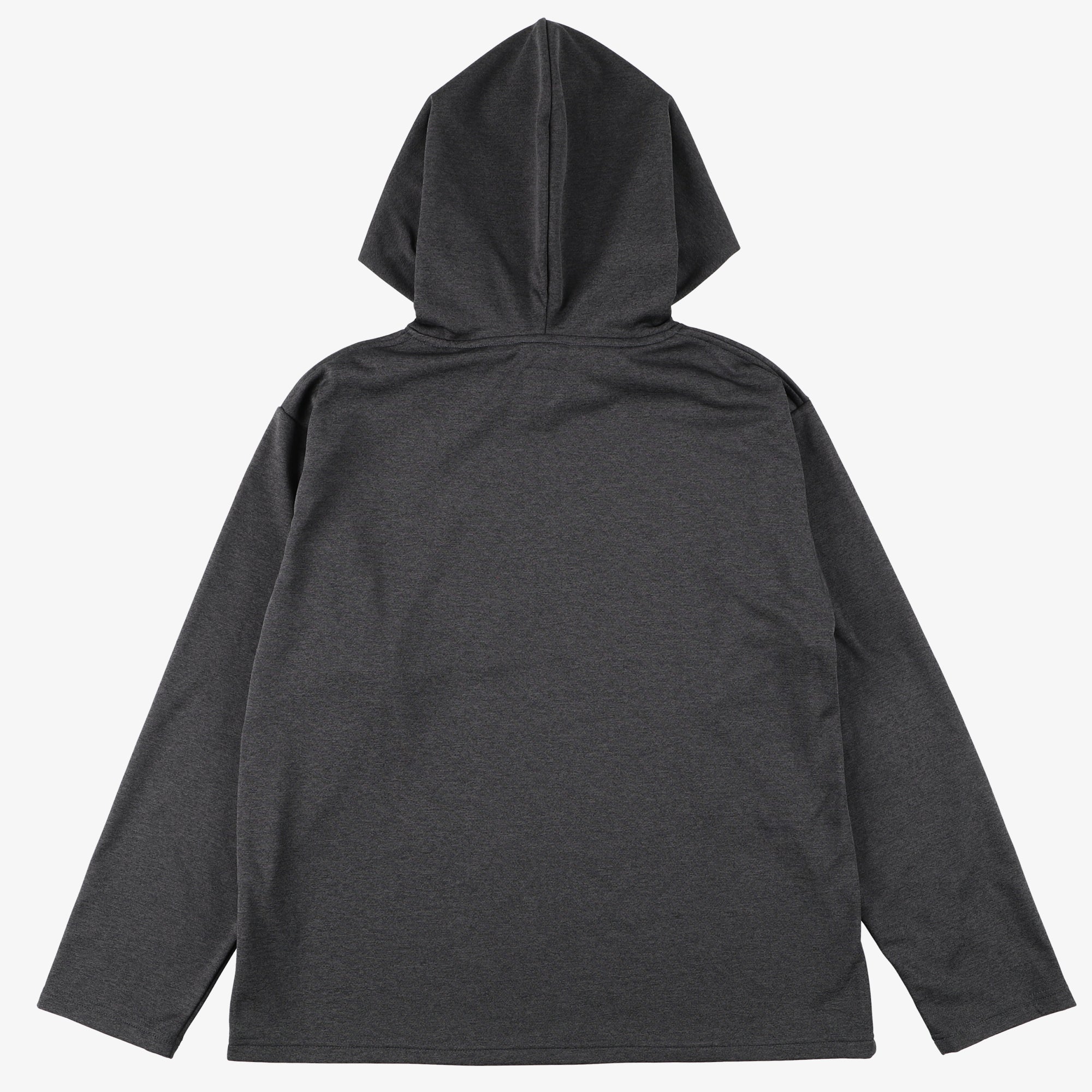 #3607 E-Z Hoodie LLC PJ1 / poly jersey charcoal heather
