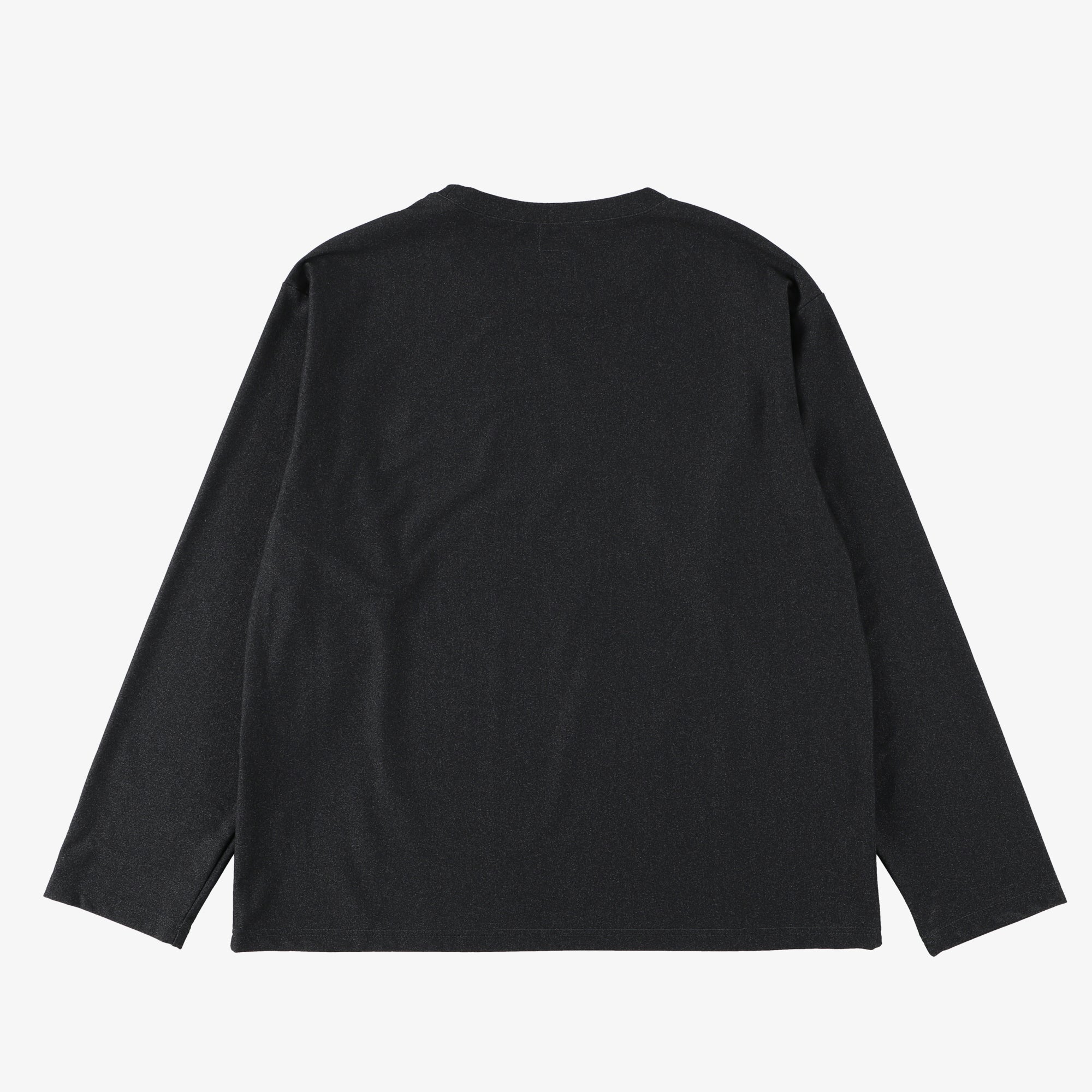 #3608 E-Z L/S Tee MPJ : mid weight poly jersey dark charcoal heather