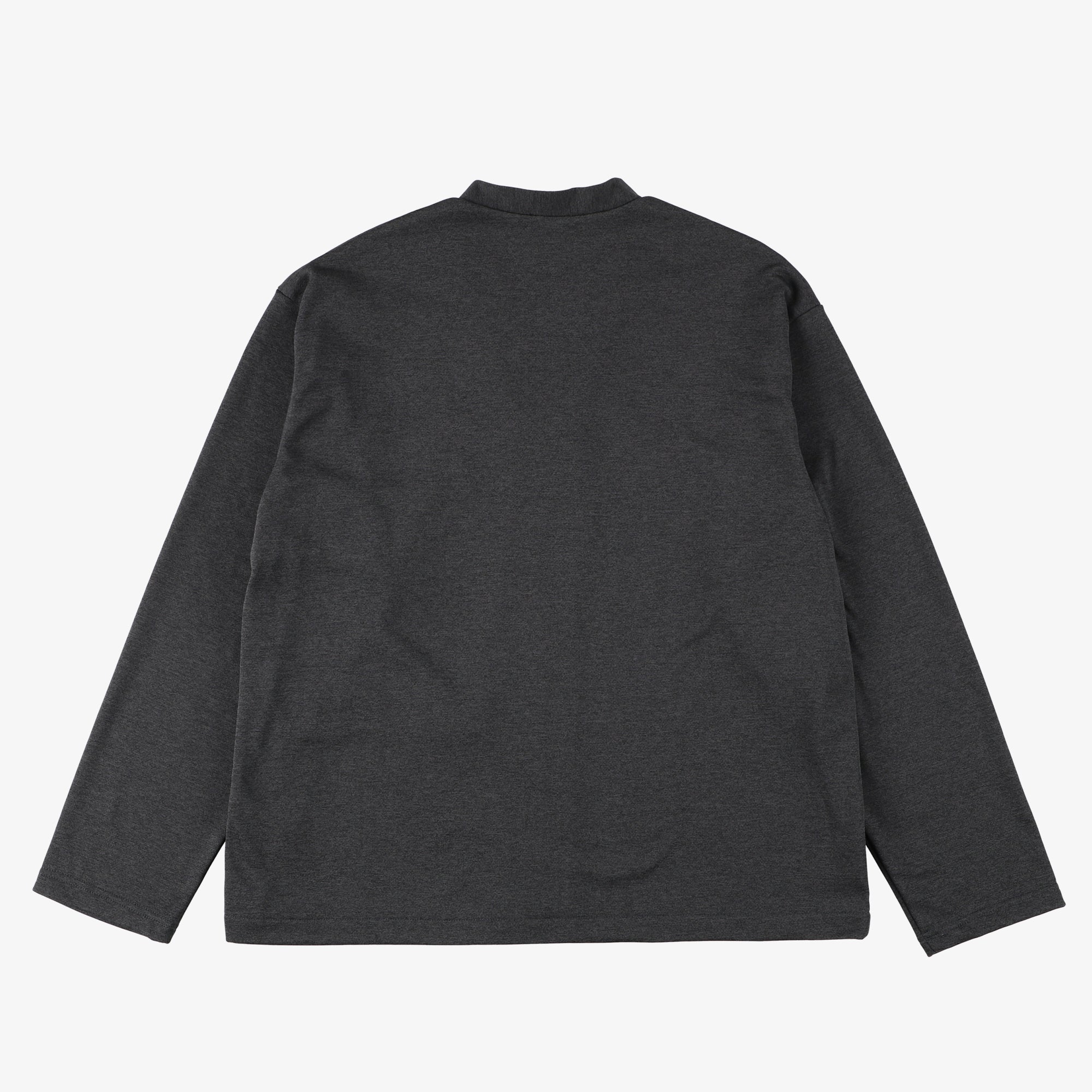 #3609 E-Z Zip Cardigan PJ1 / poly jersey charcoal heather