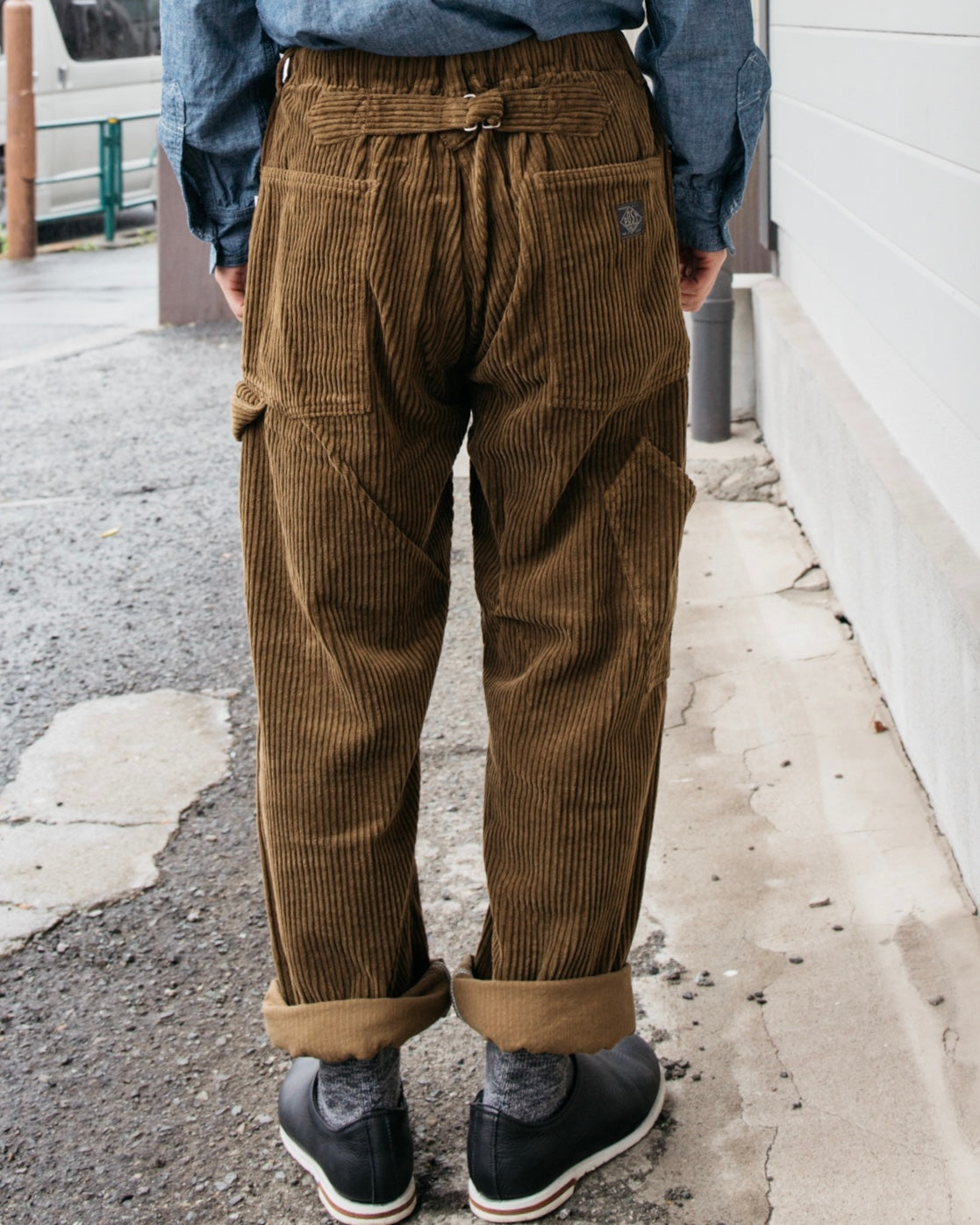 Post Overalls x Battenwear Army Pants : 5 Wale corduroy Brown 
