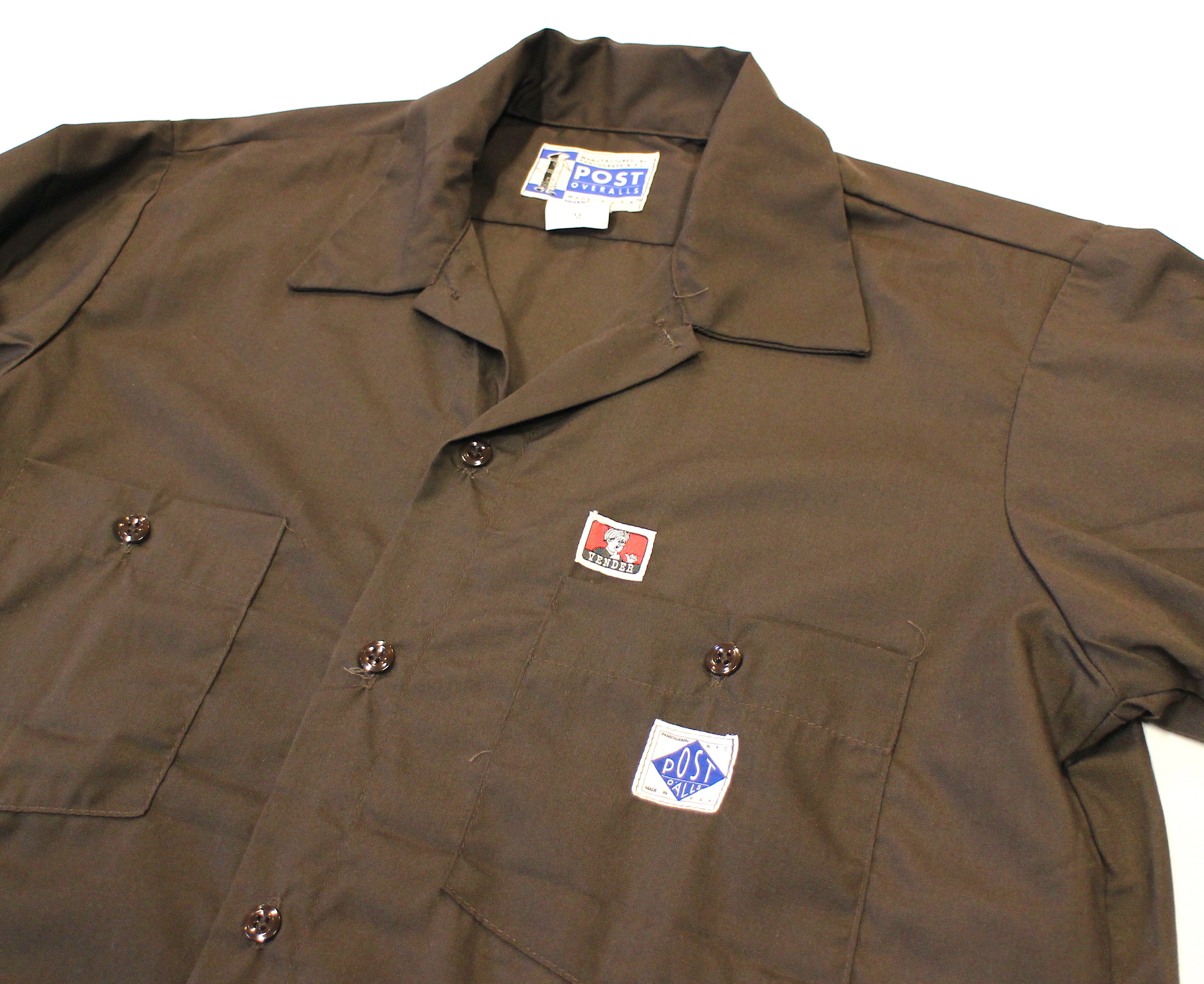 x henne vender Work Shirt : PC poplin