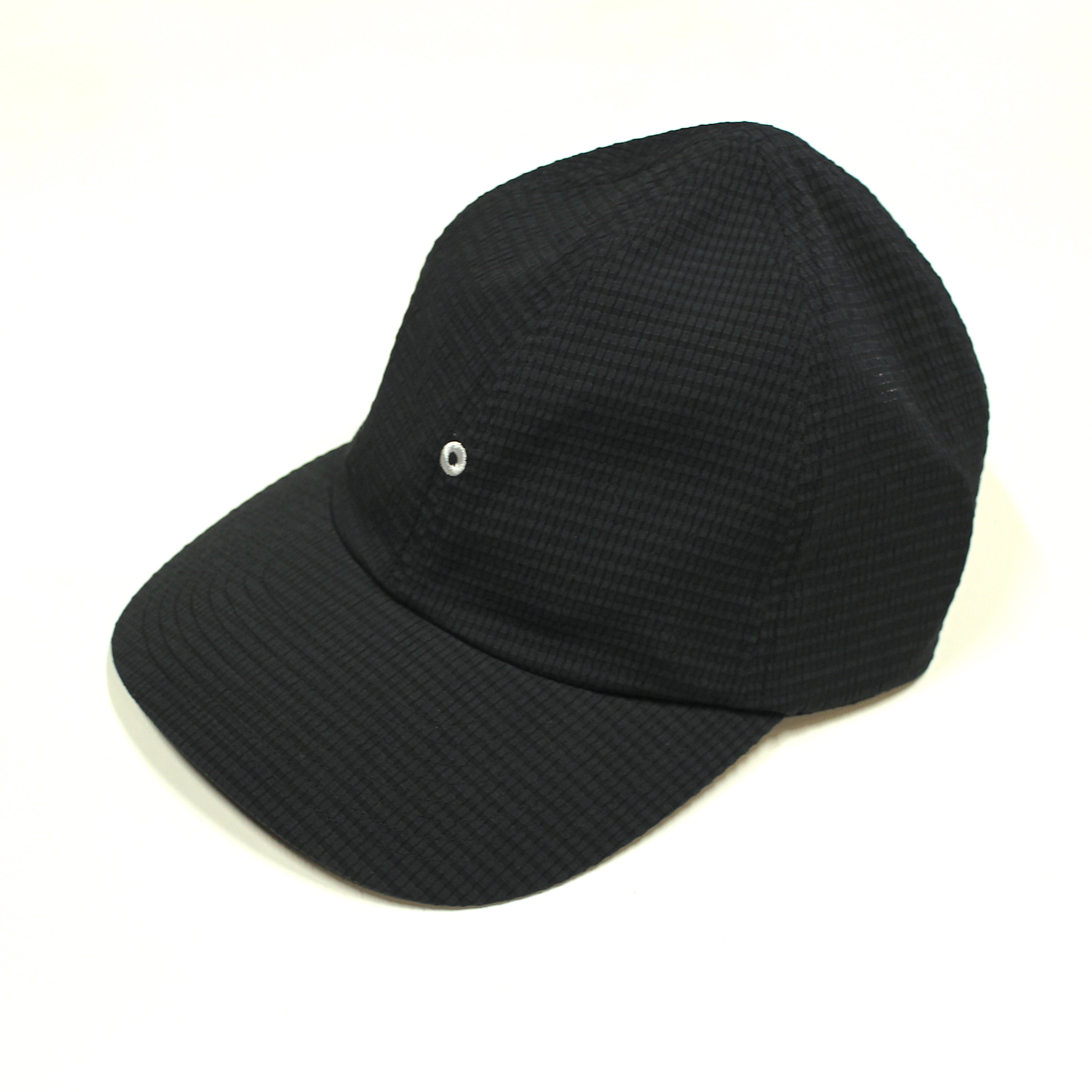 #3903 POST Ball Cap PS2 : poly mesh seersucker navy