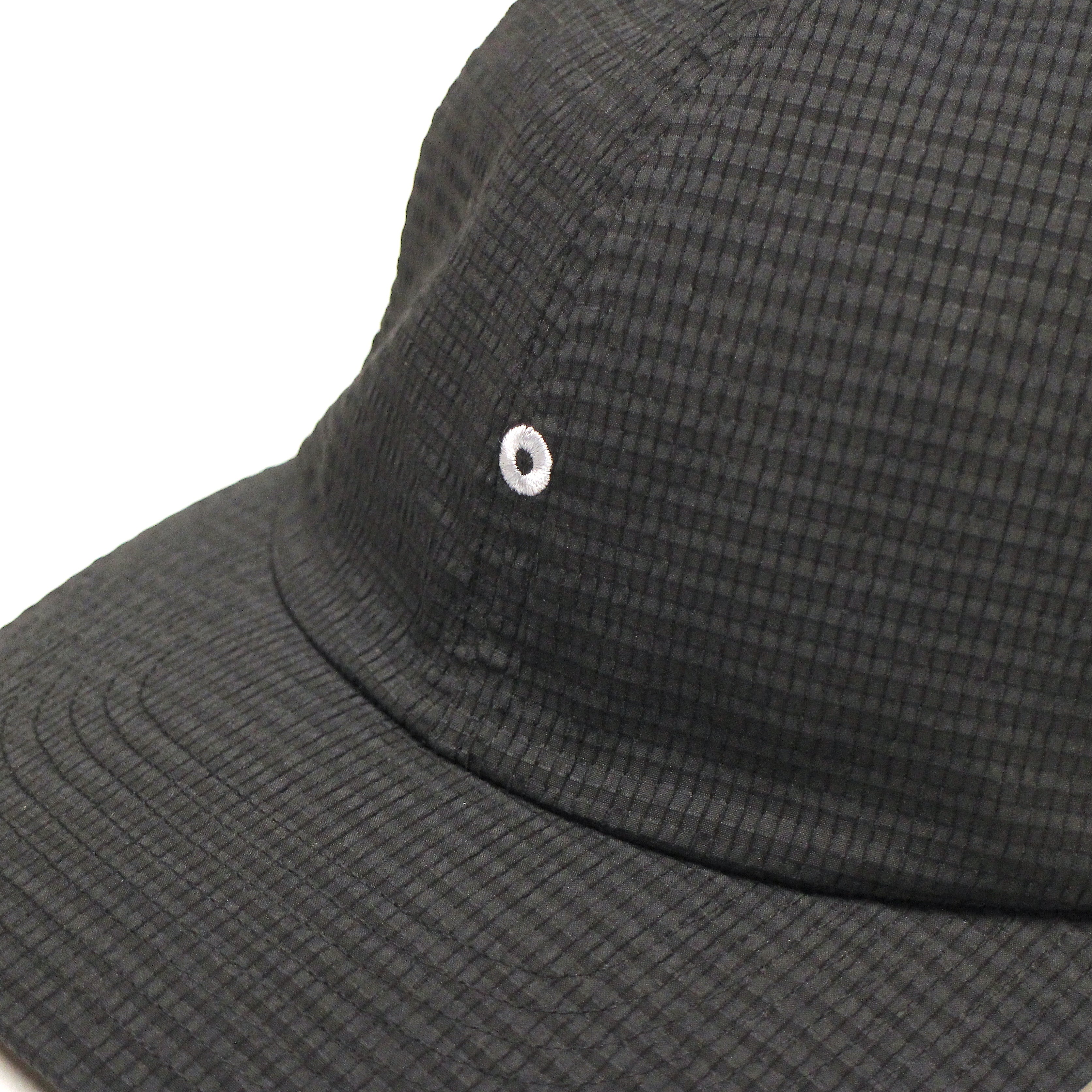 #3903 POST Ball Cap PS1 : poly mesh seersucker charcoal