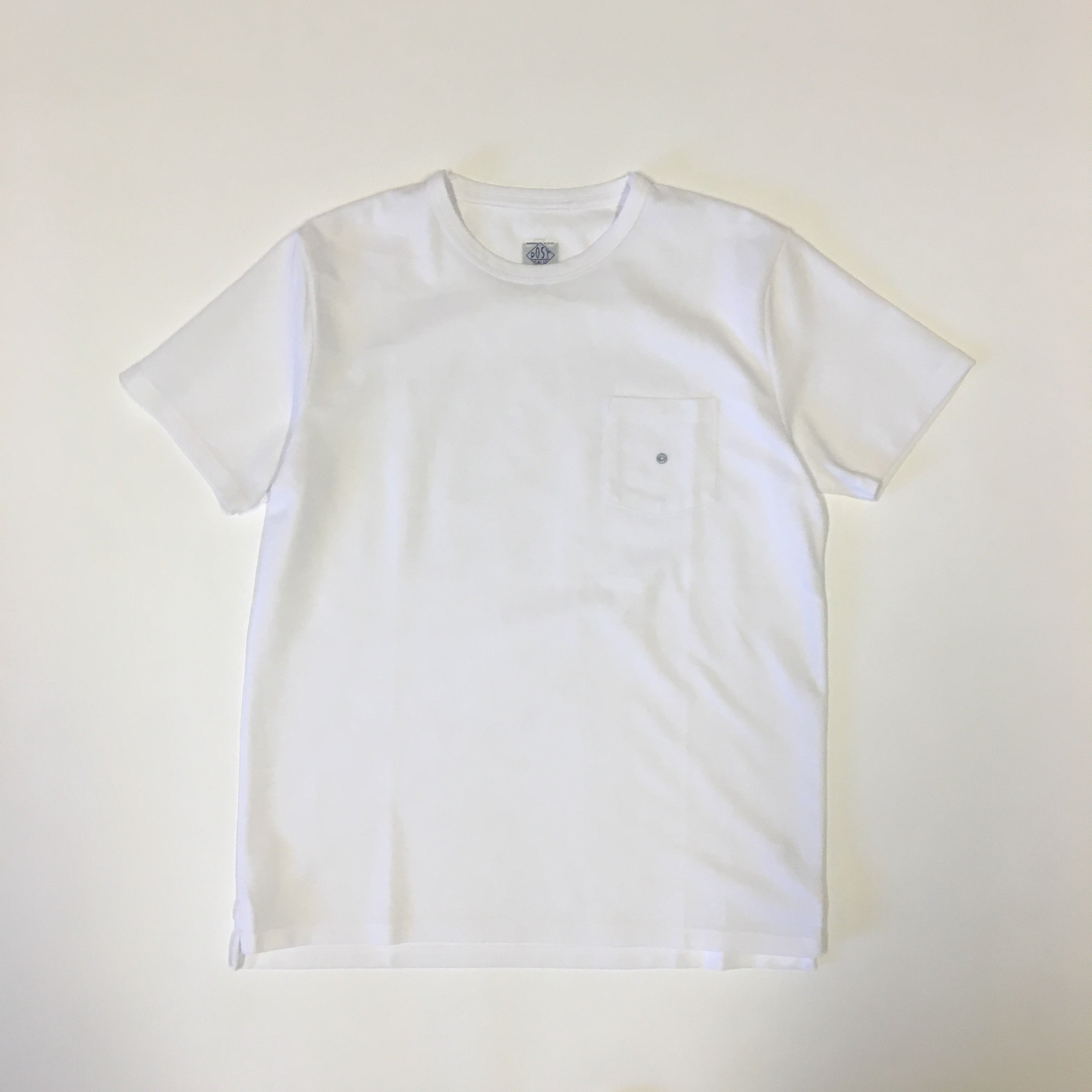 #3606 Binder Pocket Tee CMP1 : Coolmax Pique white