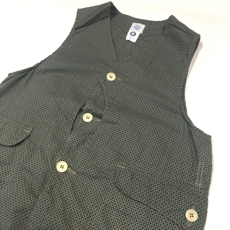 1512 Royal Traveler : vintage calico olive "Dead Stock"
