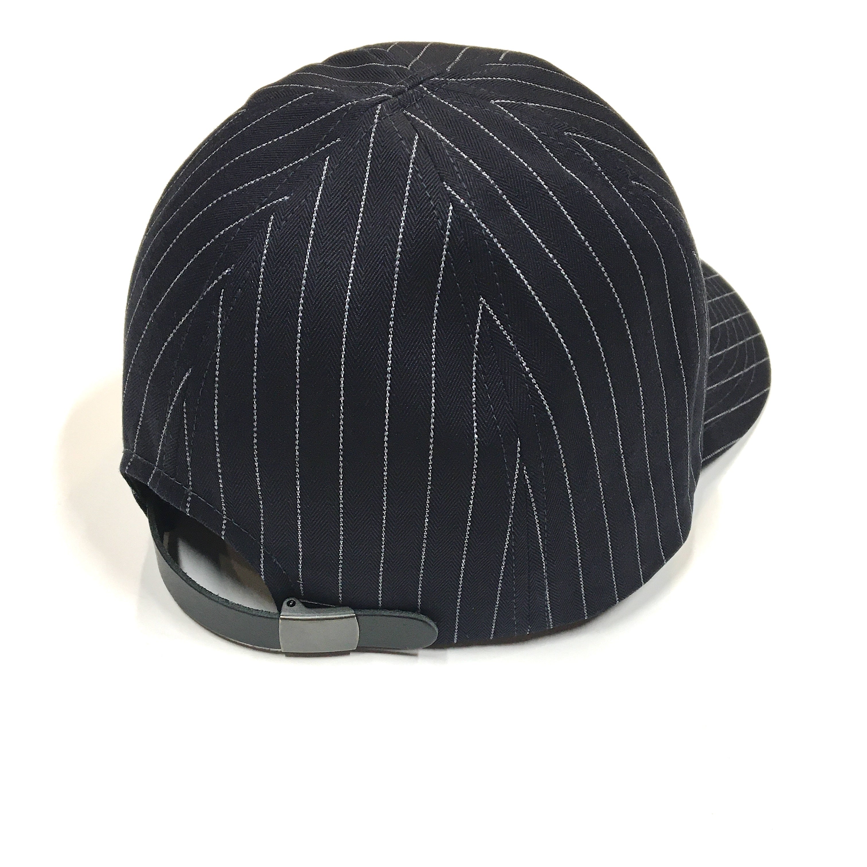 #4101 POST Ball Cap IS : gangster stripe indigo (Shop Special)